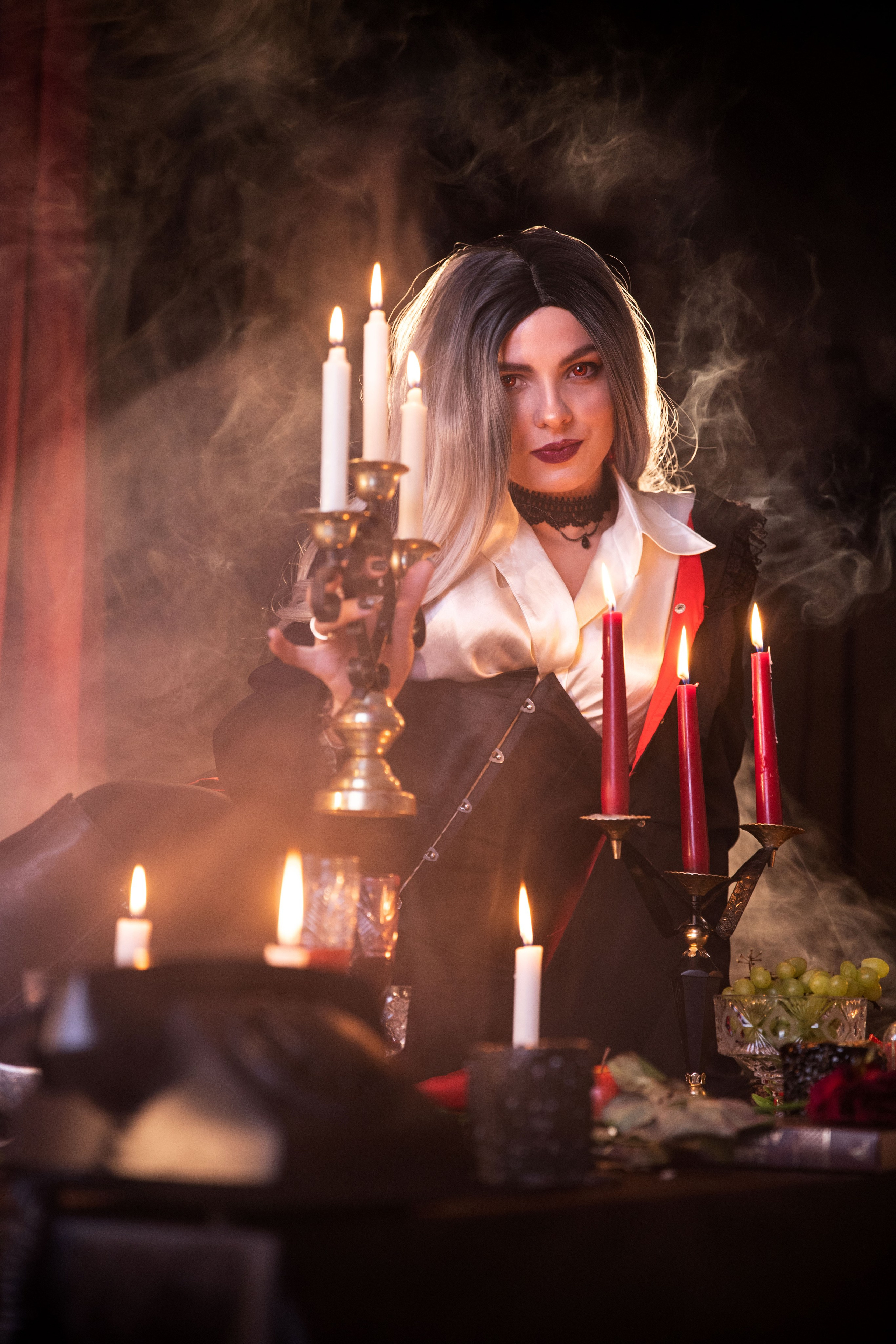 Жіноча фотозйомка з Інною «Вампірська сага». Сімейний та дитячий фотограф Київ, Ірпінь, Буча — Галина Пивоварова