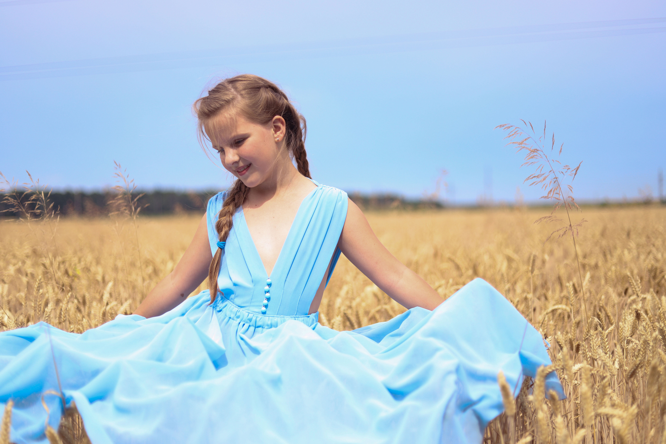 Фотосессия в пшеничном поле. Сімейний та дитячий фотограф Київ, Ірпінь, Буча — Галина Пивоварова
