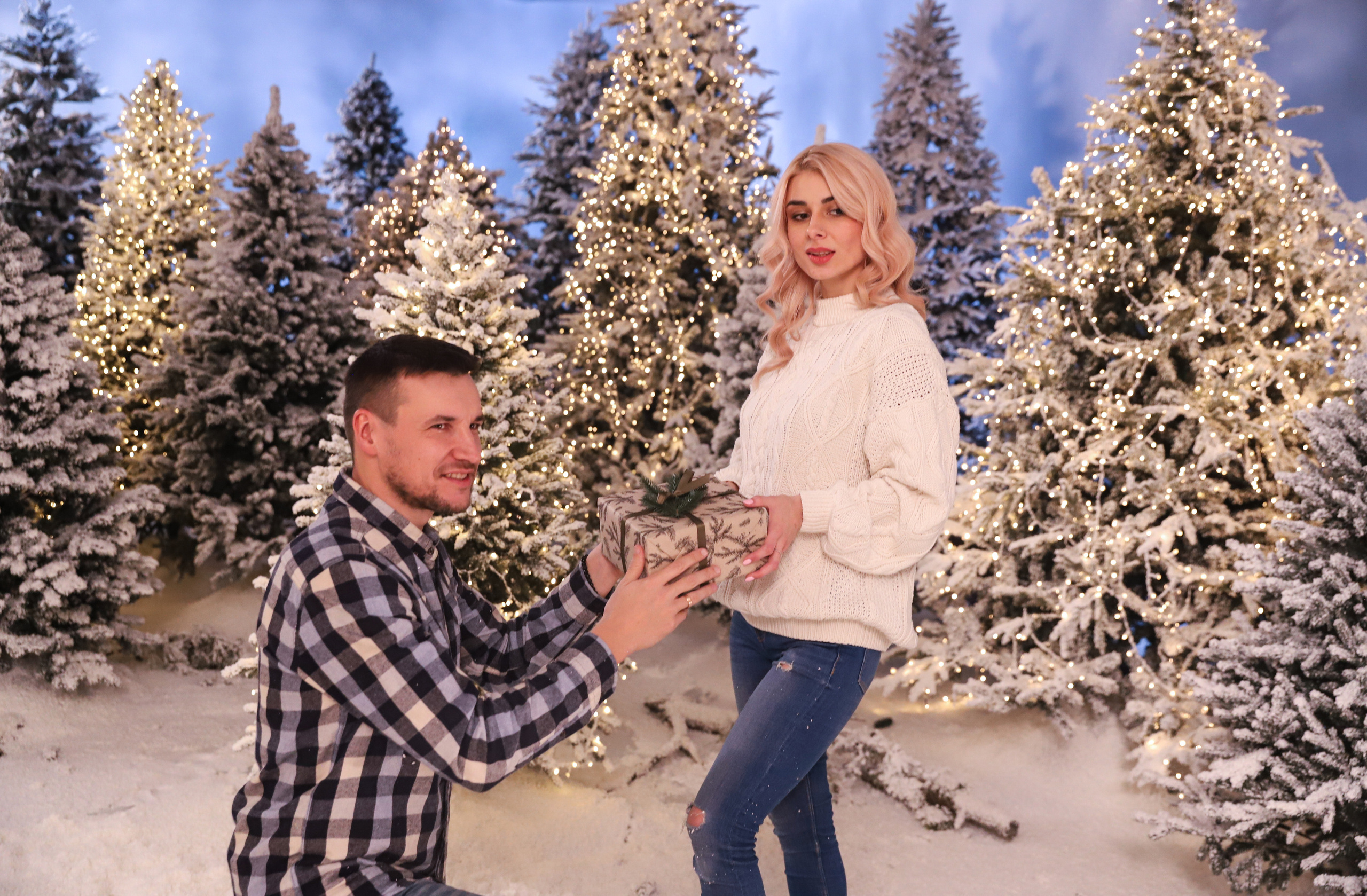 Фотосессия в заснеженном лесу. Сімейний та дитячий фотограф Київ, Ірпінь, Буча — Галина Пивоварова