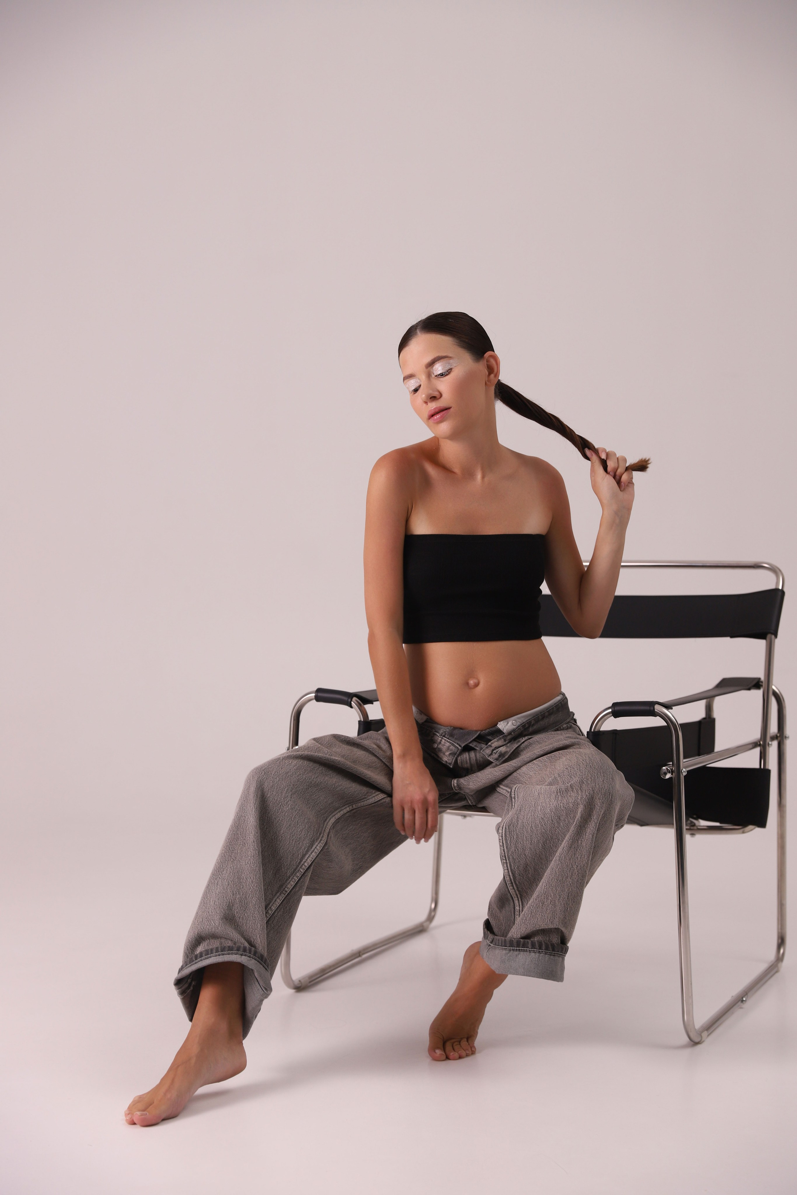 Фотосесія вагітності «Новий стиль - нова ти». Сімейний та дитячий фотограф Київ, Ірпінь, Буча — Галина Пивоварова