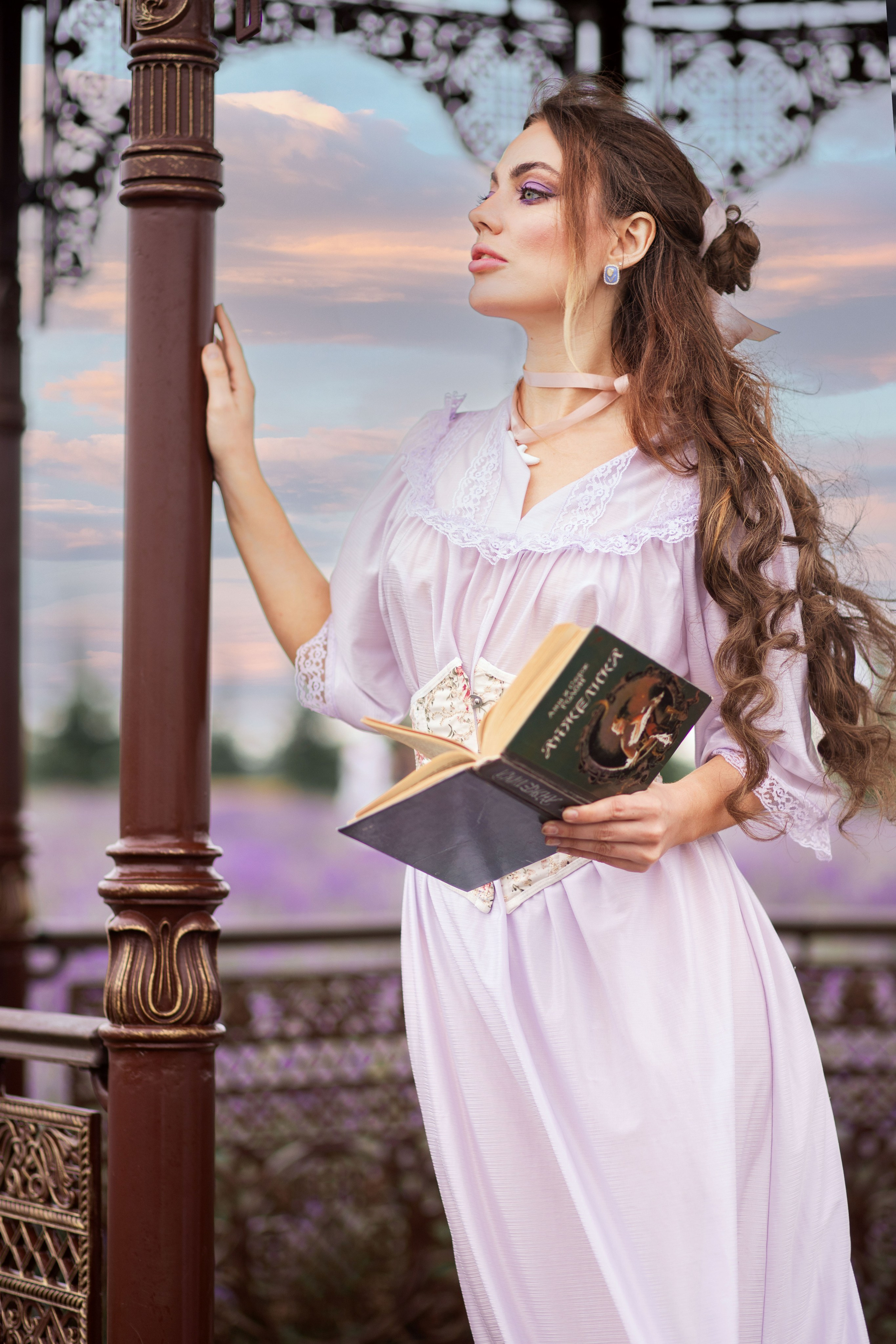 Лавандовий вечір з Олесею. Сімейний та дитячий фотограф Київ, Ірпінь, Буча — Галина Пивоварова