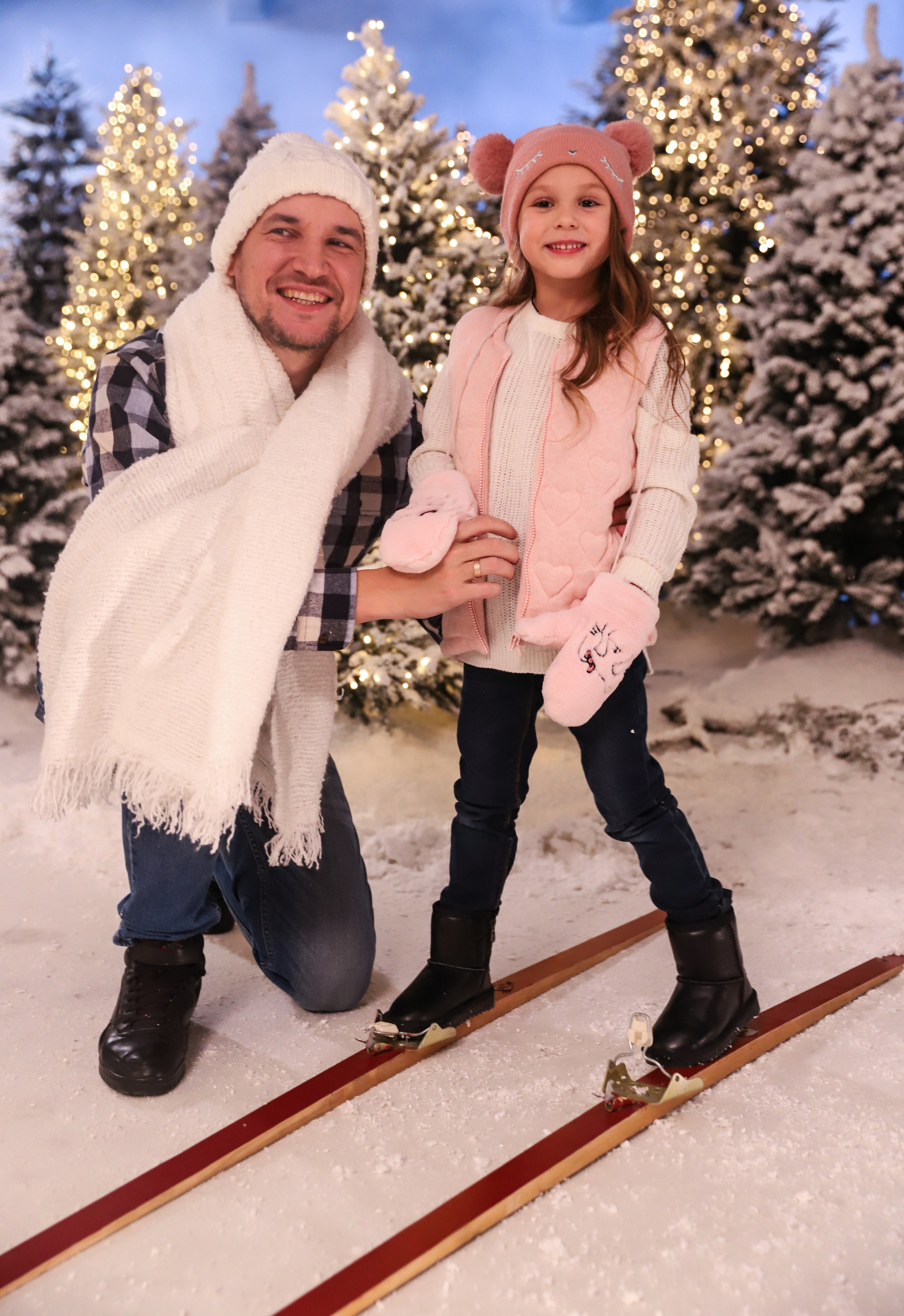 Фотосессия в заснеженном лесу. Сімейний та дитячий фотограф Київ, Ірпінь, Буча — Галина Пивоварова
