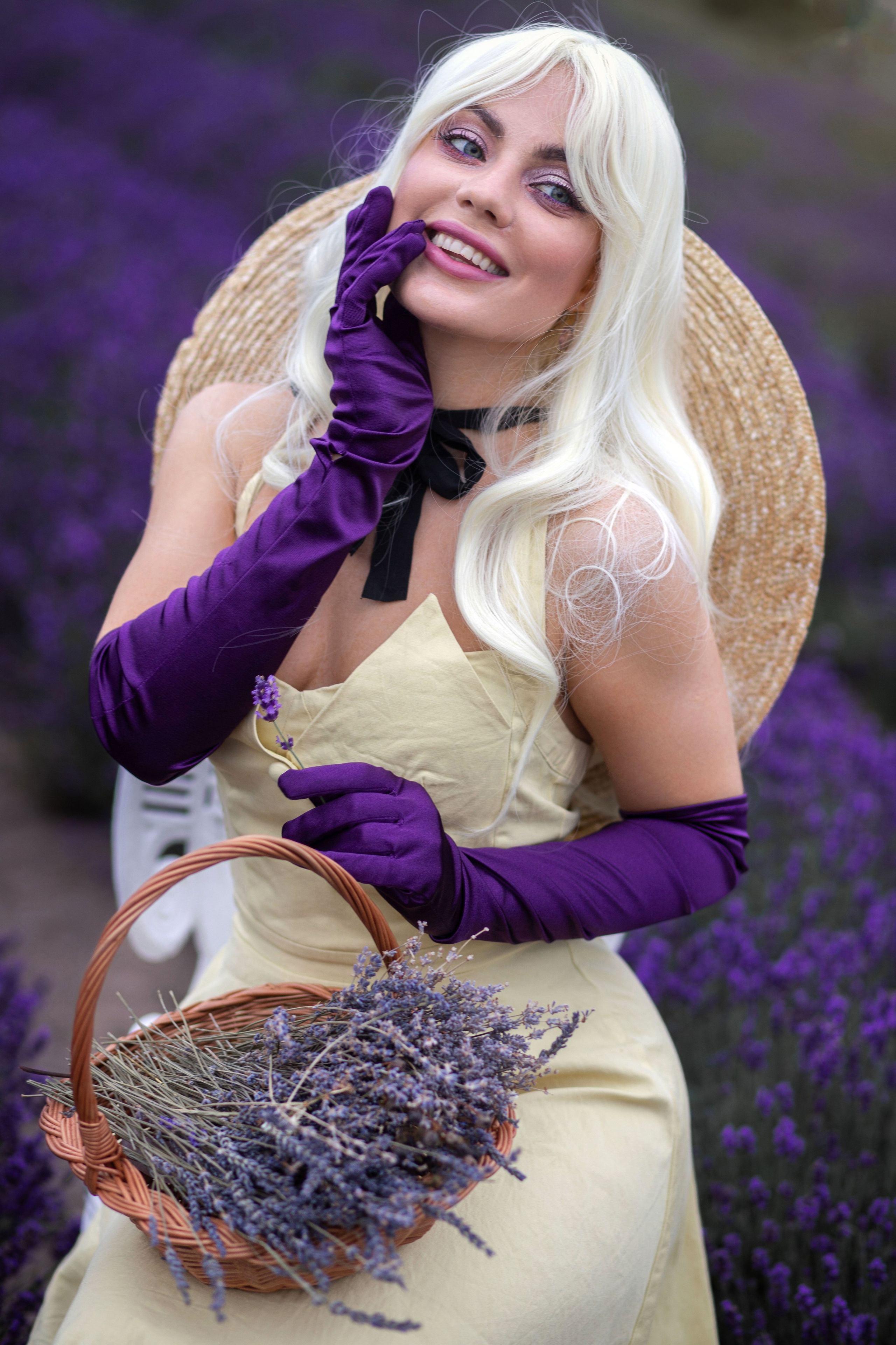 Лавандовий вечір з Олесею. Сімейний та дитячий фотограф Київ, Ірпінь, Буча — Галина Пивоварова