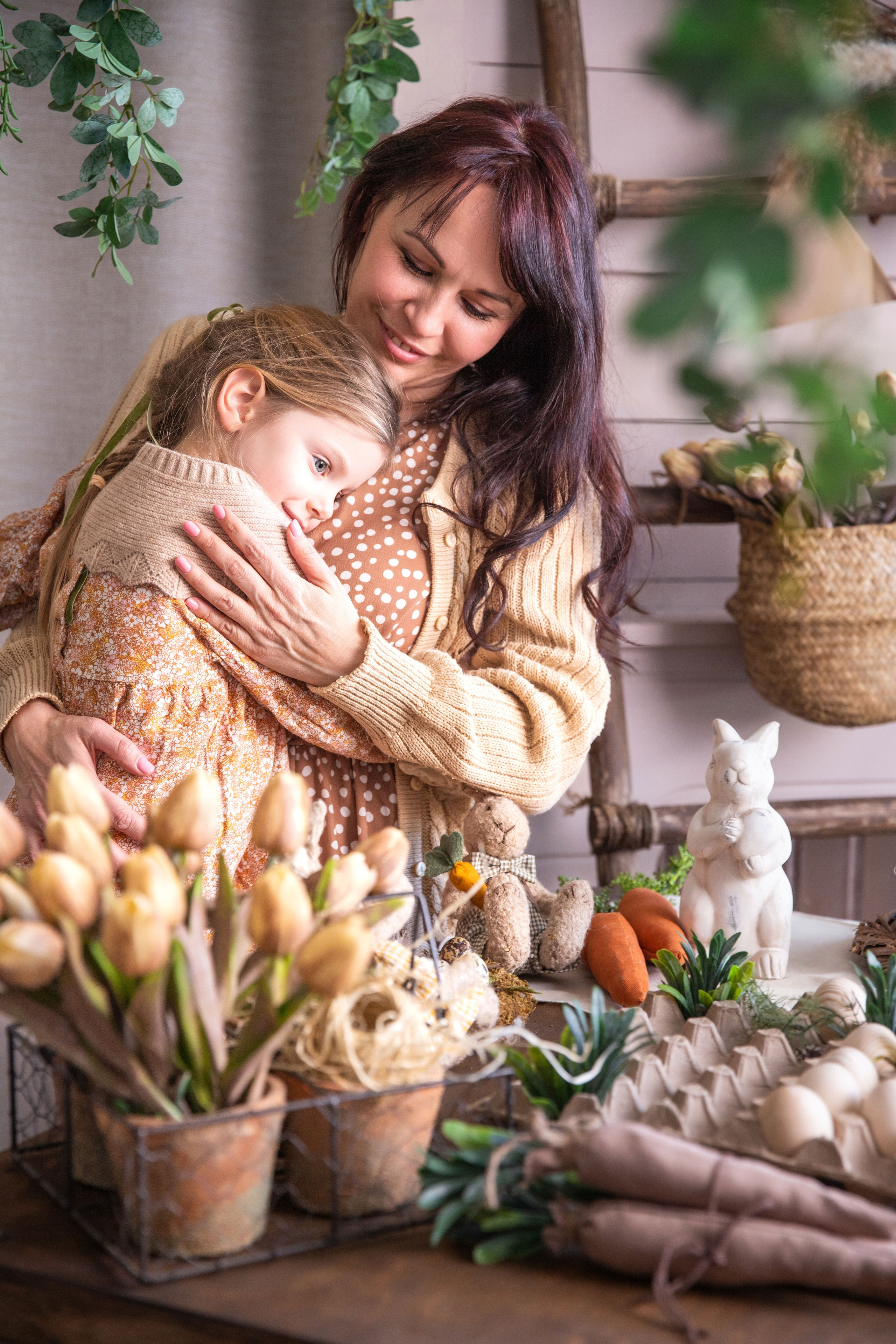Дитяча пасхальна фотозйомка з кроликом. Сімейний та дитячий фотограф Київ, Ірпінь, Буча — Галина Пивоварова