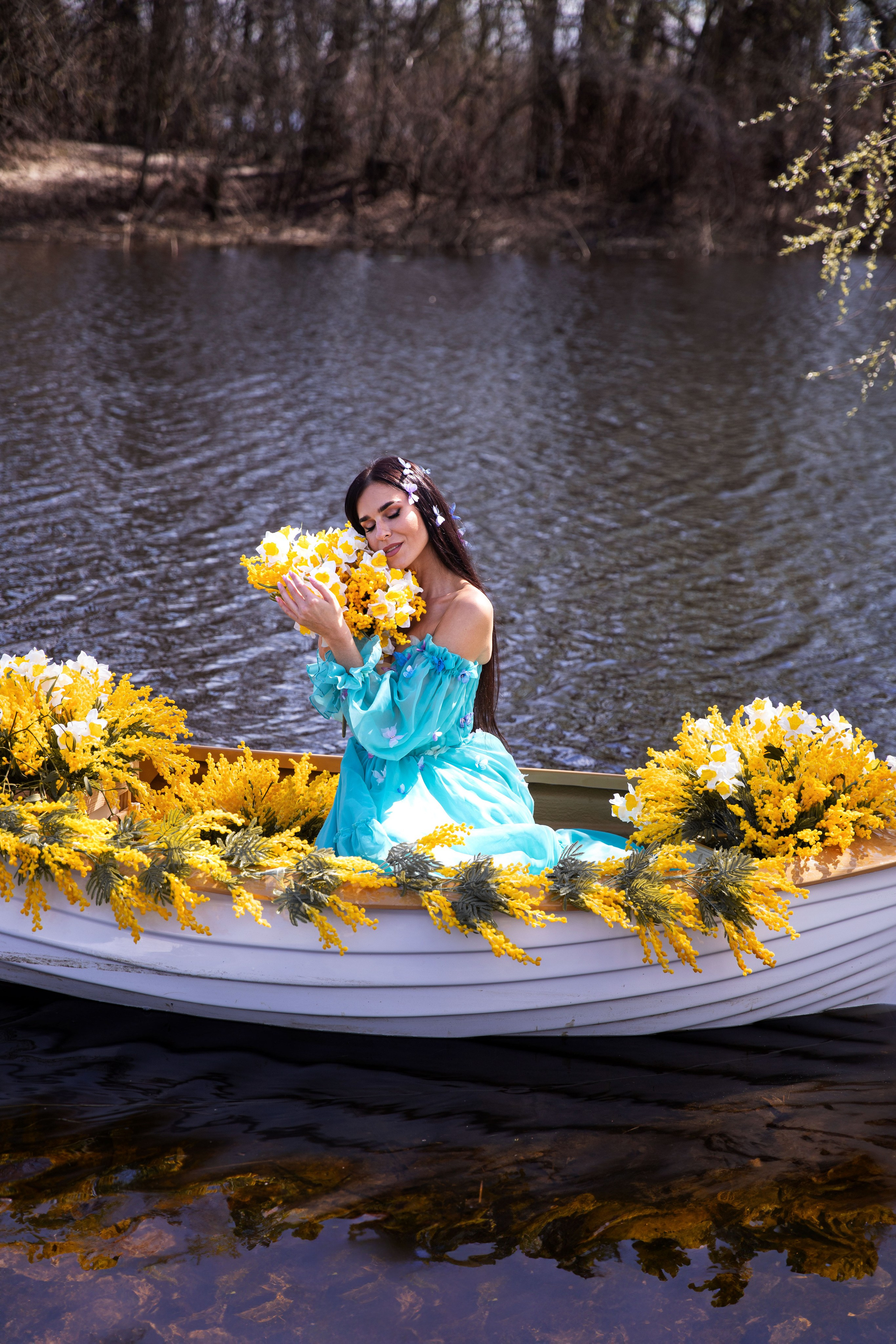 Жіноча фотозйомка «Весняне натхнення». Сімейний та дитячий фотограф Київ, Ірпінь, Буча — Галина Пивоварова