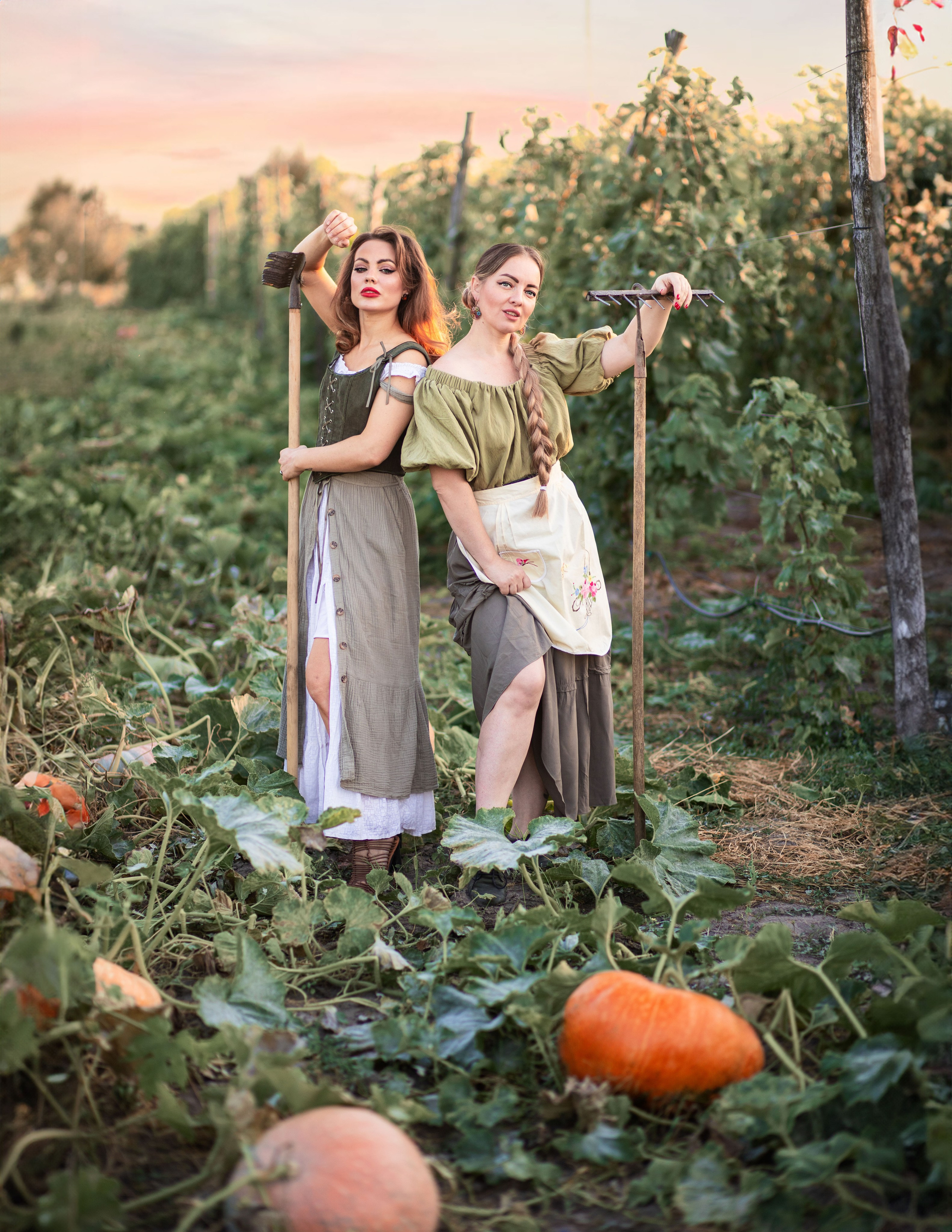 Осіння фотозйомка в гарбузовому полі. Сімейний та дитячий фотограф Київ, Ірпінь, Буча — Галина Пивоварова