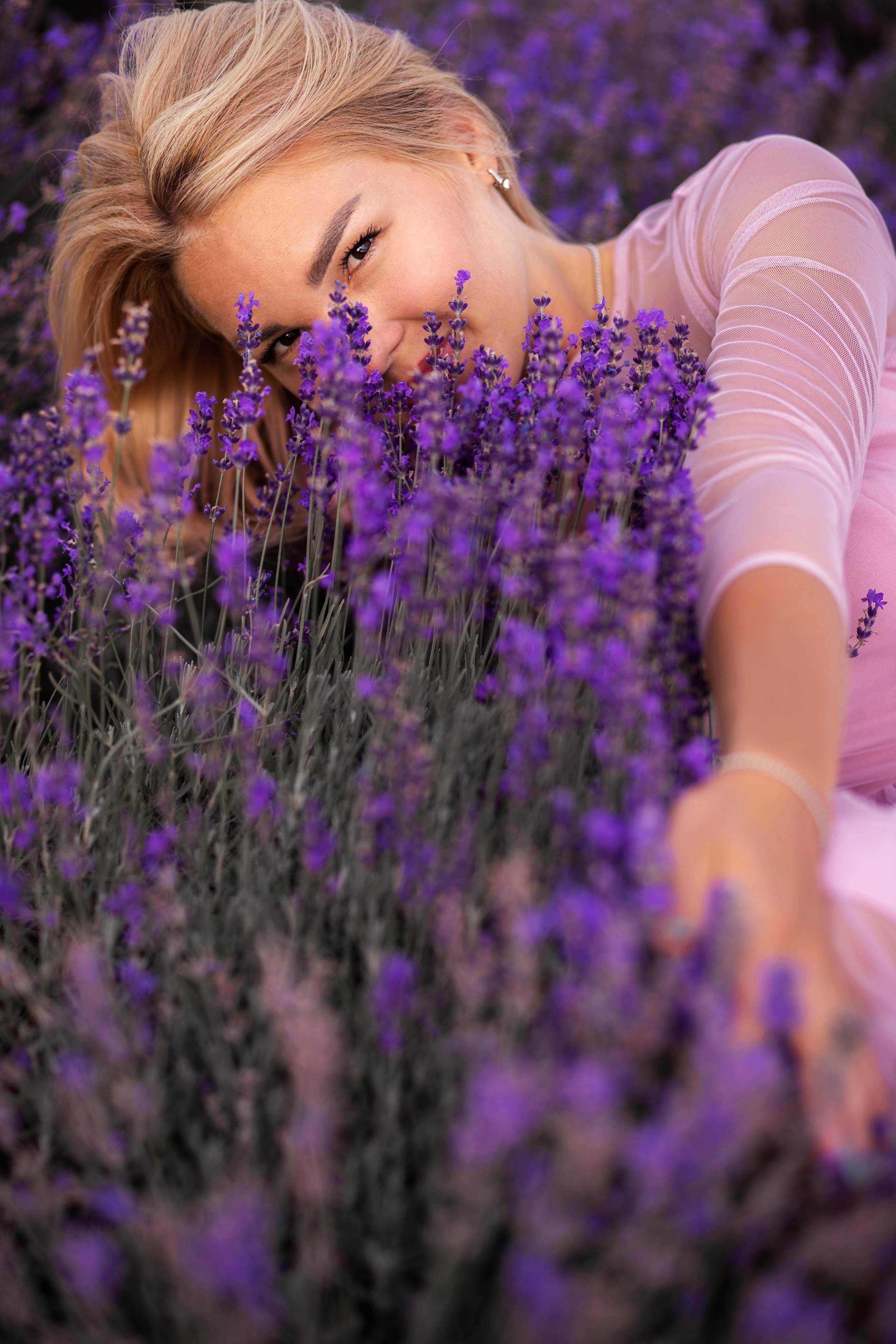 Фотосесія в Лаванді з Юлею «Лавандовий релакс». Сімейний та дитячий фотограф Київ, Ірпінь, Буча — Галина Пивоварова