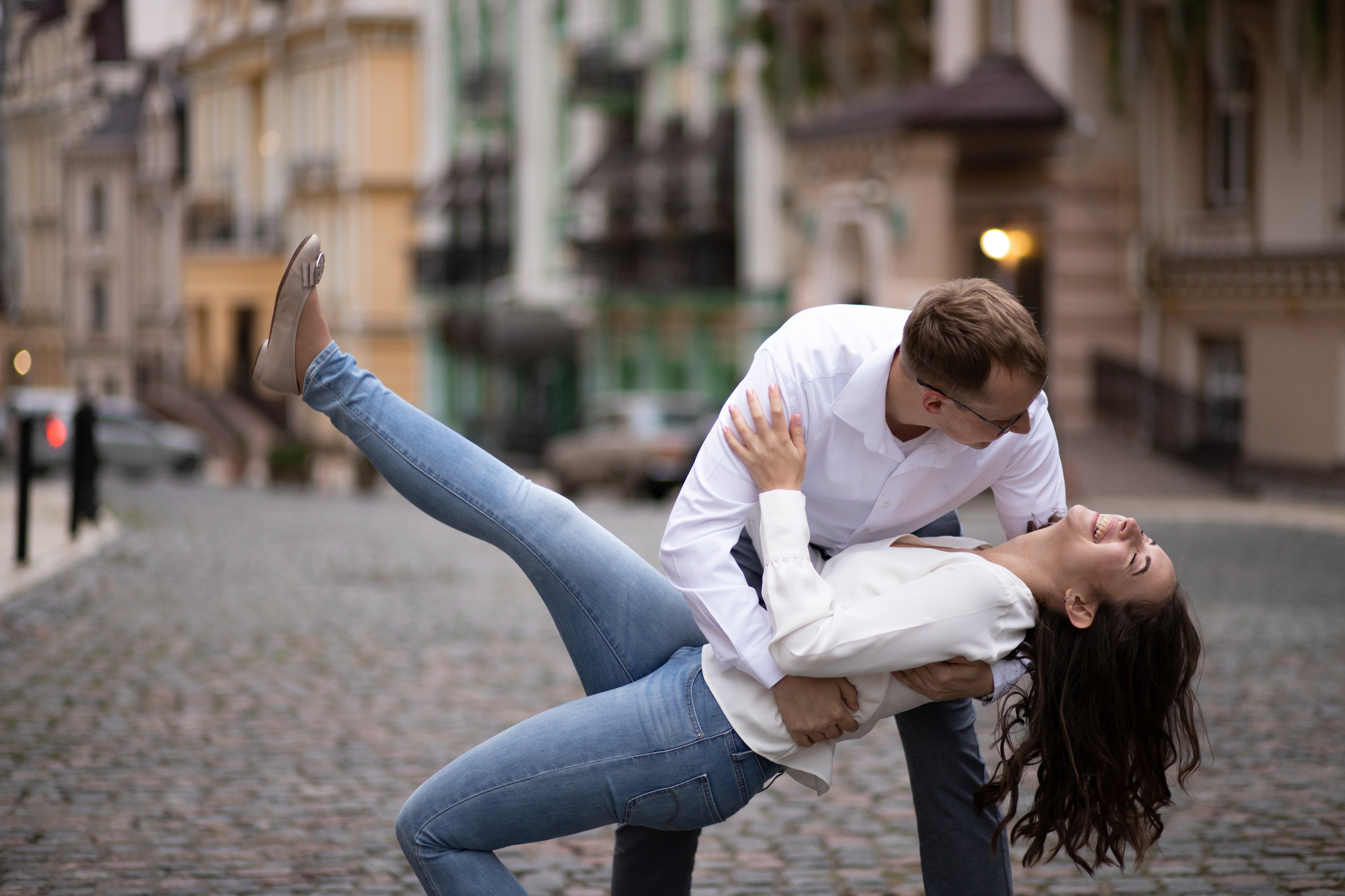 Романтична фотопрогулянка Ксенії и Ігоря. Сімейний та дитячий фотограф Київ, Ірпінь, Буча — Галина Пивоварова