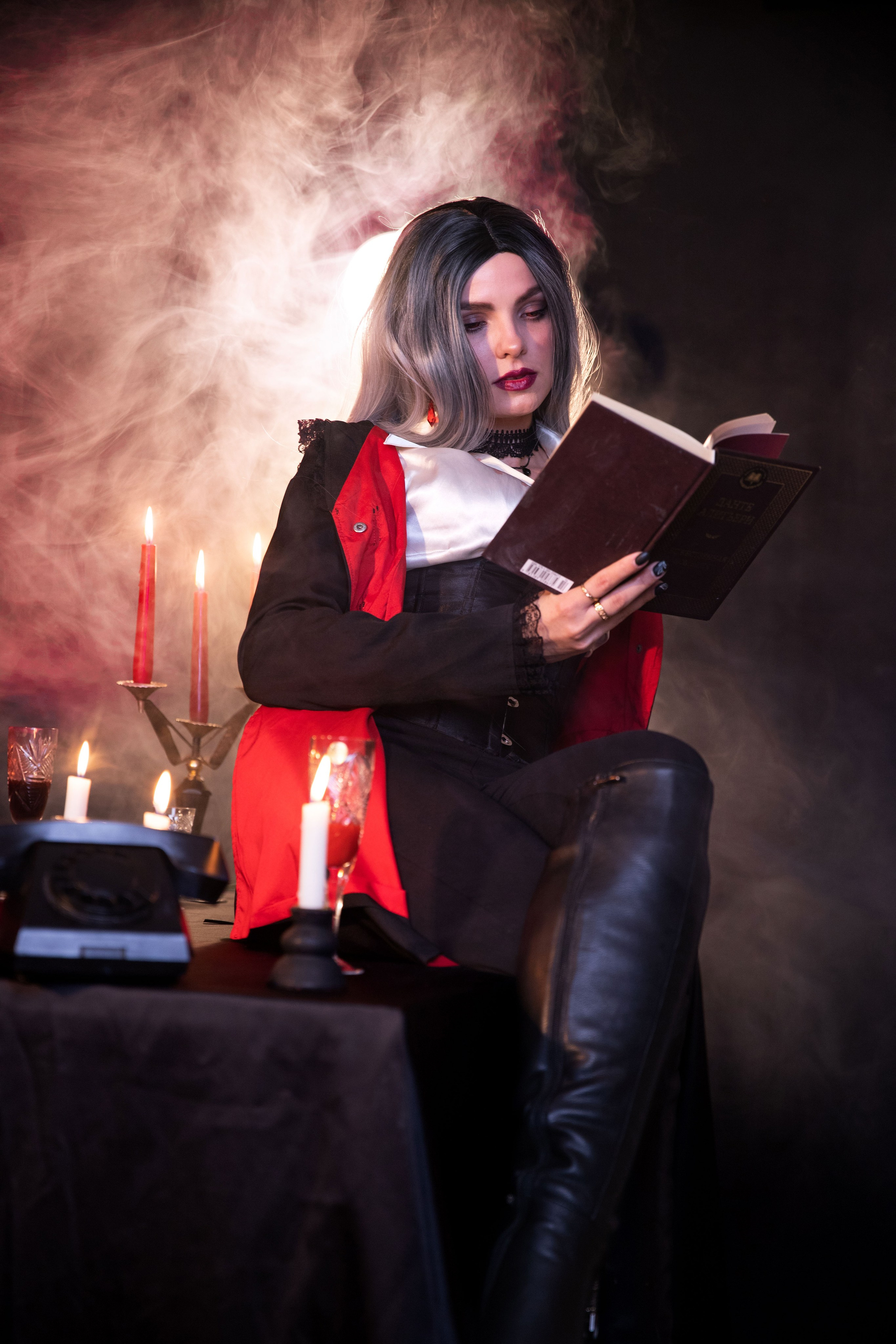 Жіноча фотозйомка з Інною «Вампірська сага». Сімейний та дитячий фотограф Київ, Ірпінь, Буча — Галина Пивоварова