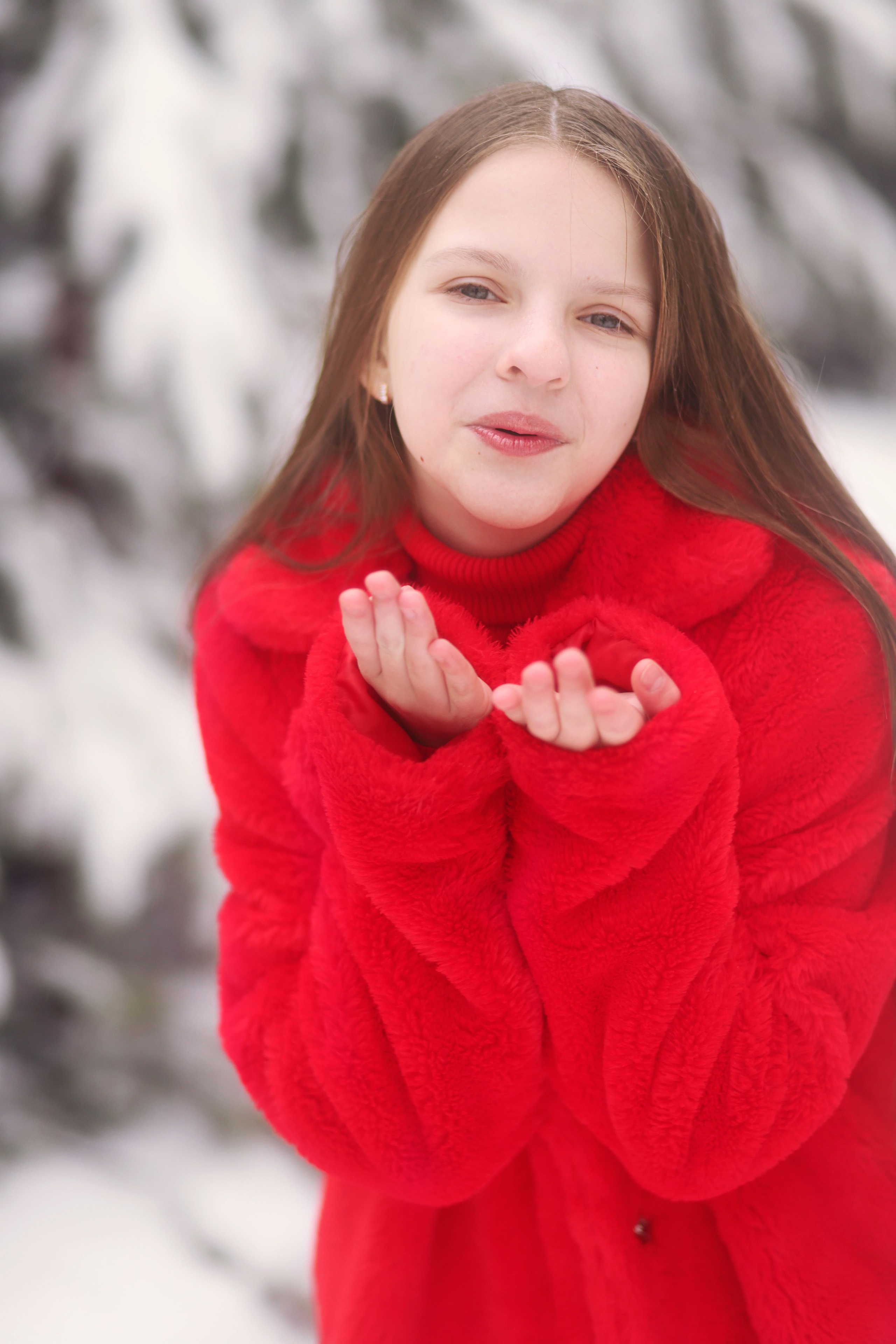 Дитяча зимова фотопрогулянка по казковому лісу. Сімейний та дитячий фотограф Київ, Ірпінь, Буча — Галина Пивоварова