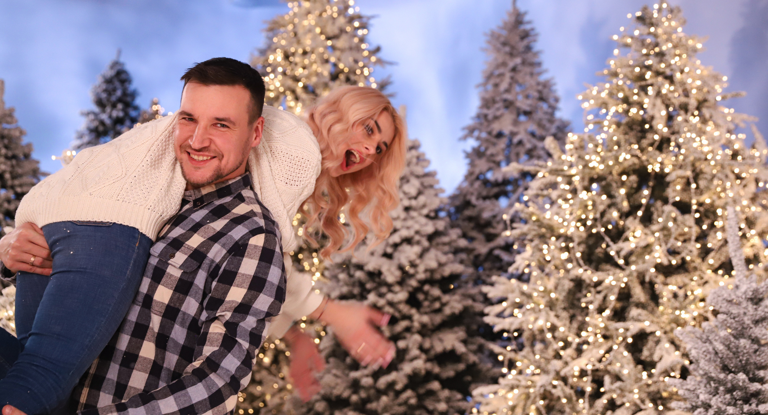 Фотосессия в заснеженном лесу. Сімейний та дитячий фотограф Київ, Ірпінь, Буча — Галина Пивоварова