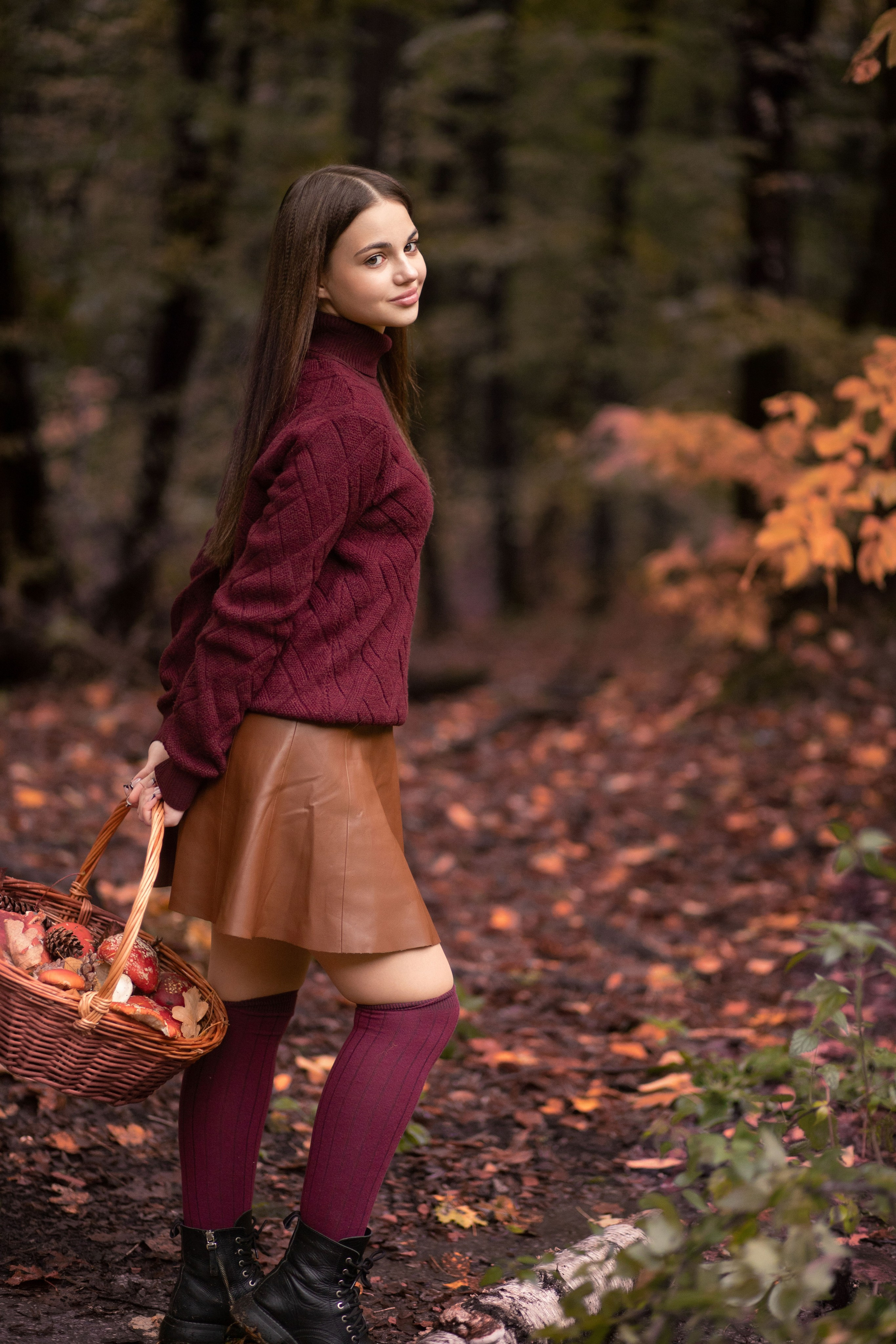 Осіння фотозйомка з Діаною. Сімейний та дитячий фотограф Київ, Ірпінь, Буча — Галина Пивоварова