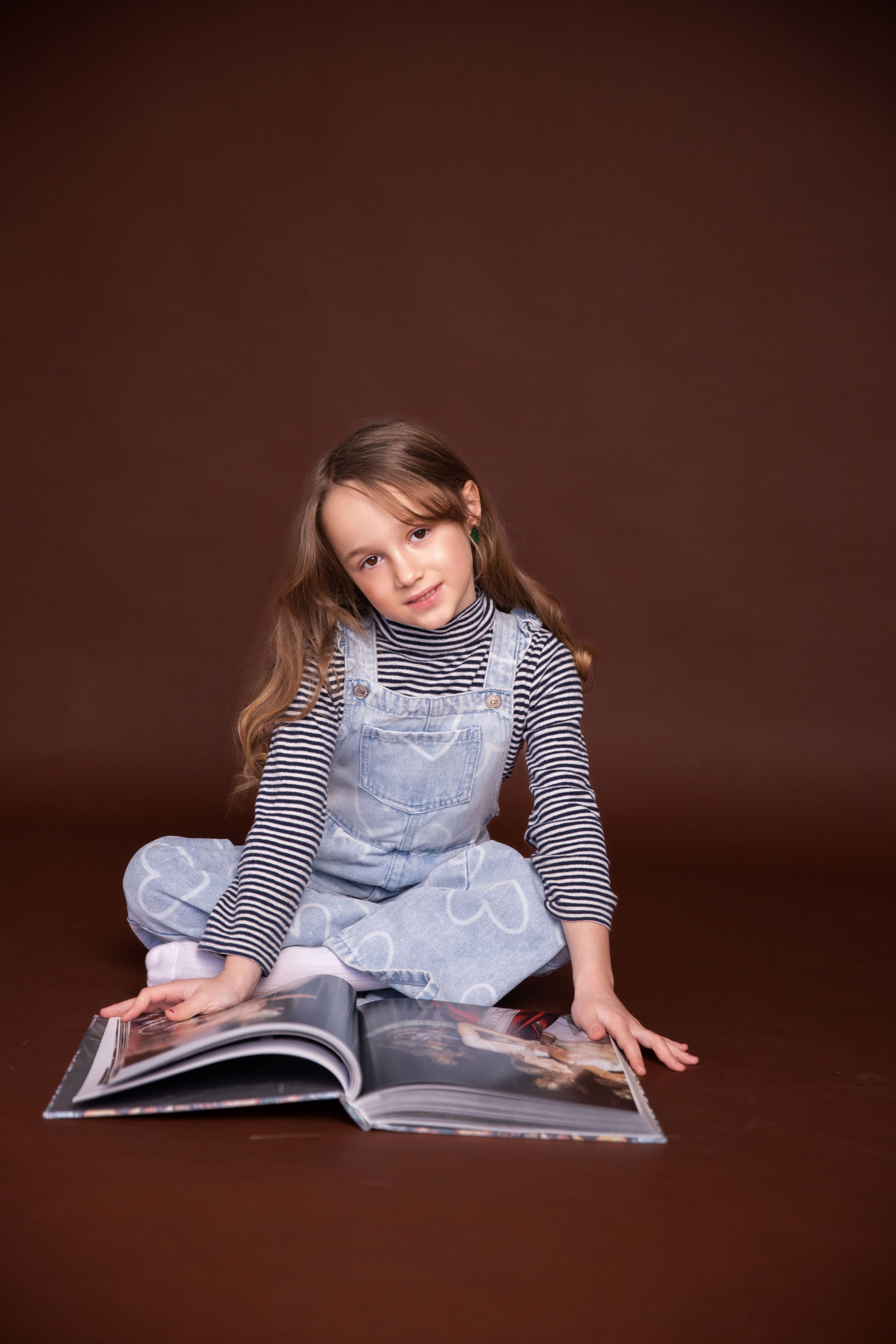 Студійна дитяча фотозйомка з Поліночкою. Сімейний та дитячий фотограф Київ, Ірпінь, Буча — Галина Пивоварова