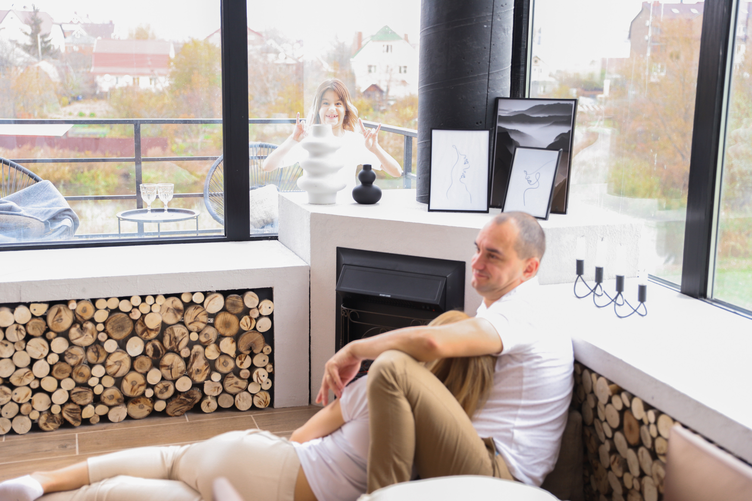 Семейная фотосессия Светланы, Владимира и их доченьки Машеньки. Сімейний та дитячий фотограф Київ, Ірпінь, Буча — Галина Пивоварова