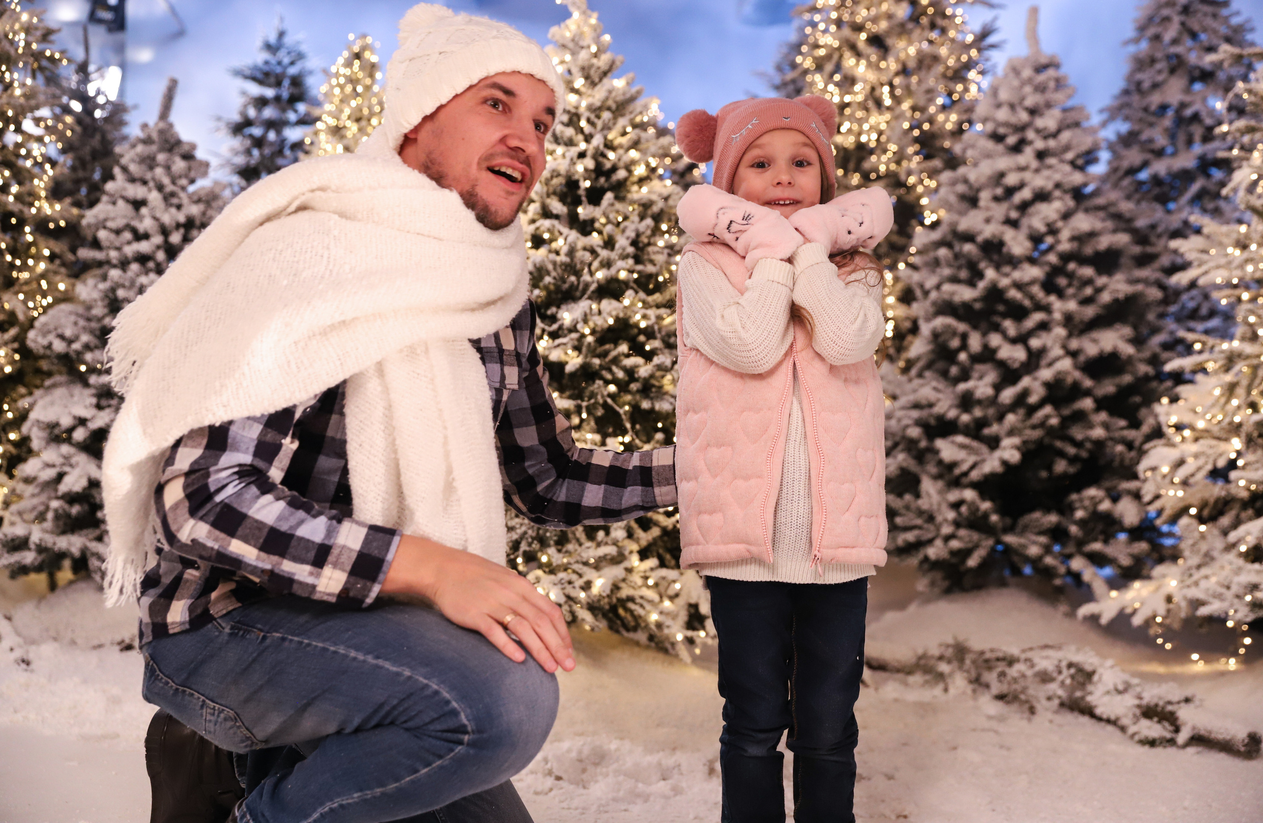 Фотосессия в заснеженном лесу. Сімейний та дитячий фотограф Київ, Ірпінь, Буча — Галина Пивоварова