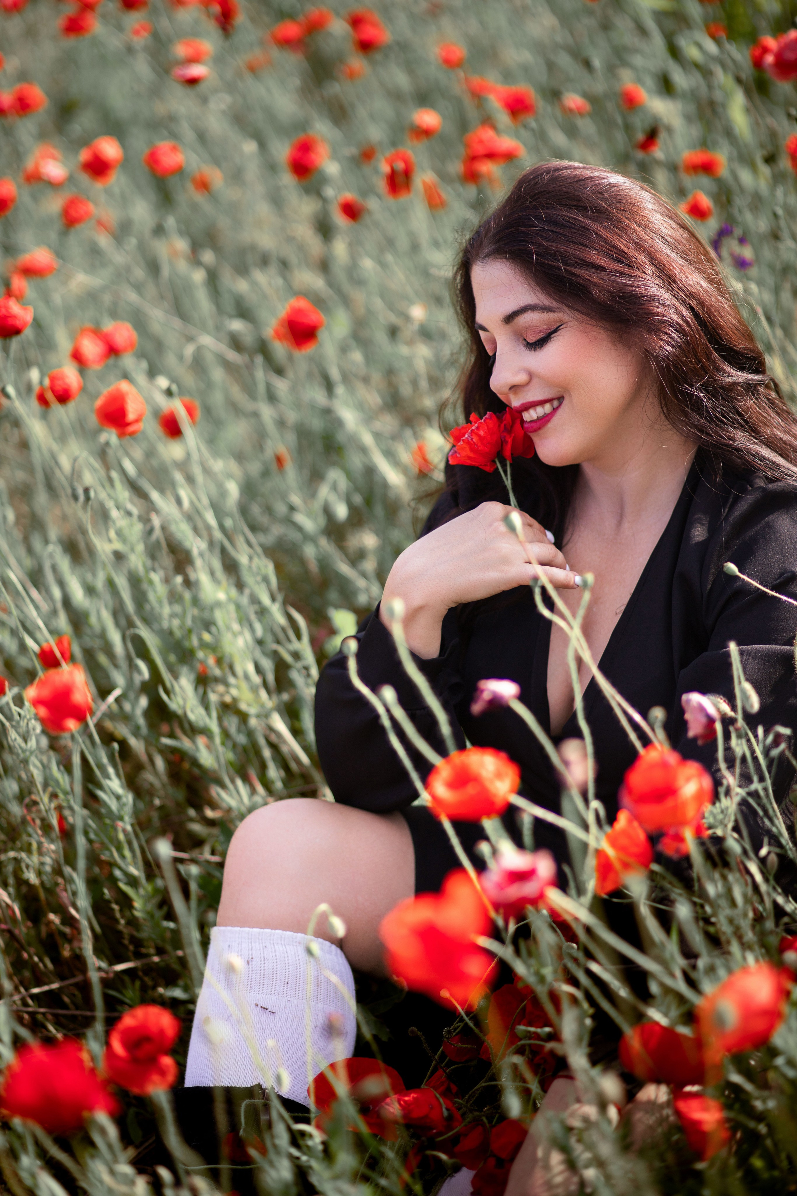 Фотопрогулянка маковим полем з Богданою. Сімейний та дитячий фотограф Київ, Ірпінь, Буча — Галина Пивоварова