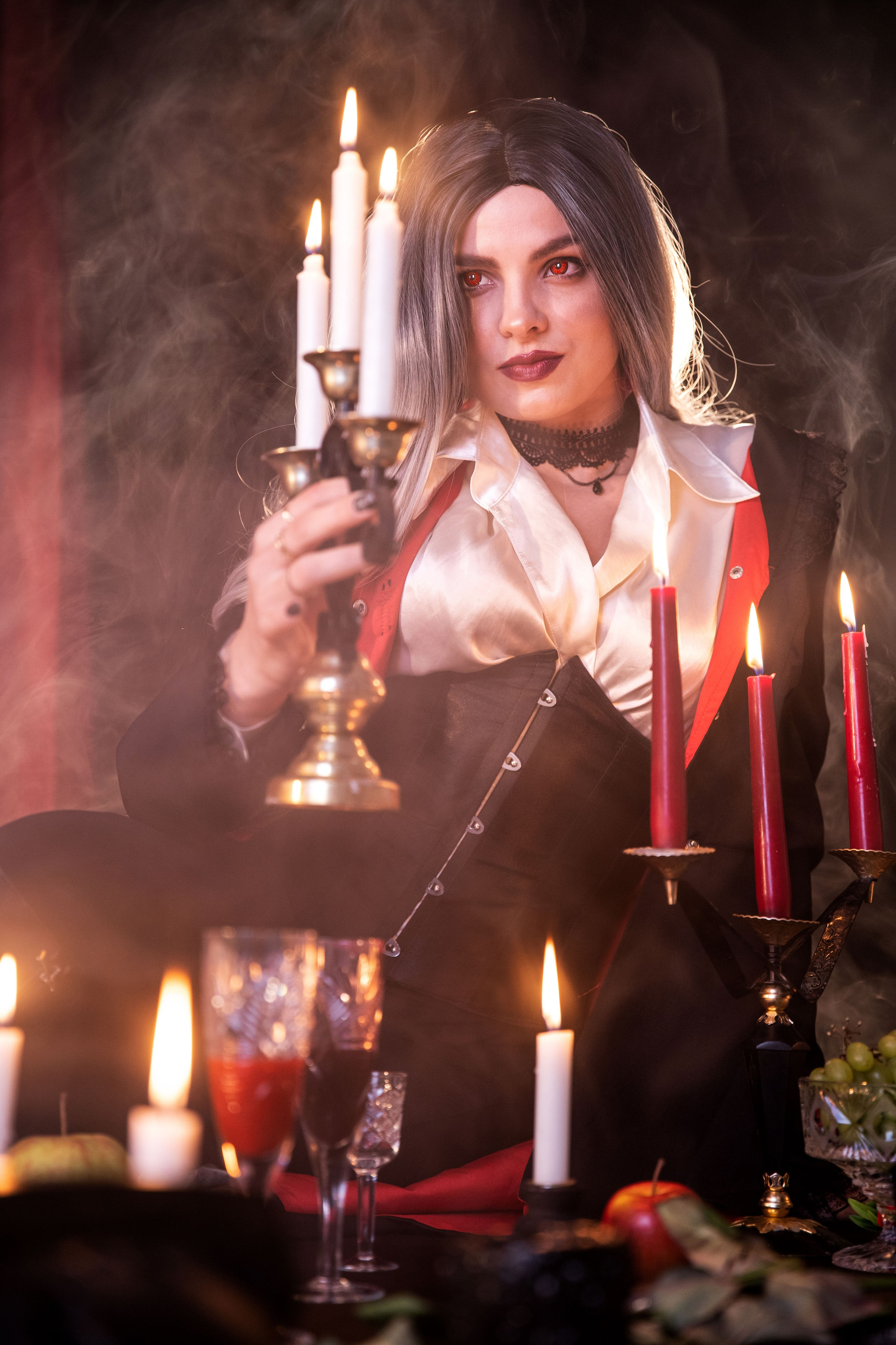 Жіноча фотозйомка з Інною «Вампірська сага». Сімейний та дитячий фотограф Київ, Ірпінь, Буча — Галина Пивоварова