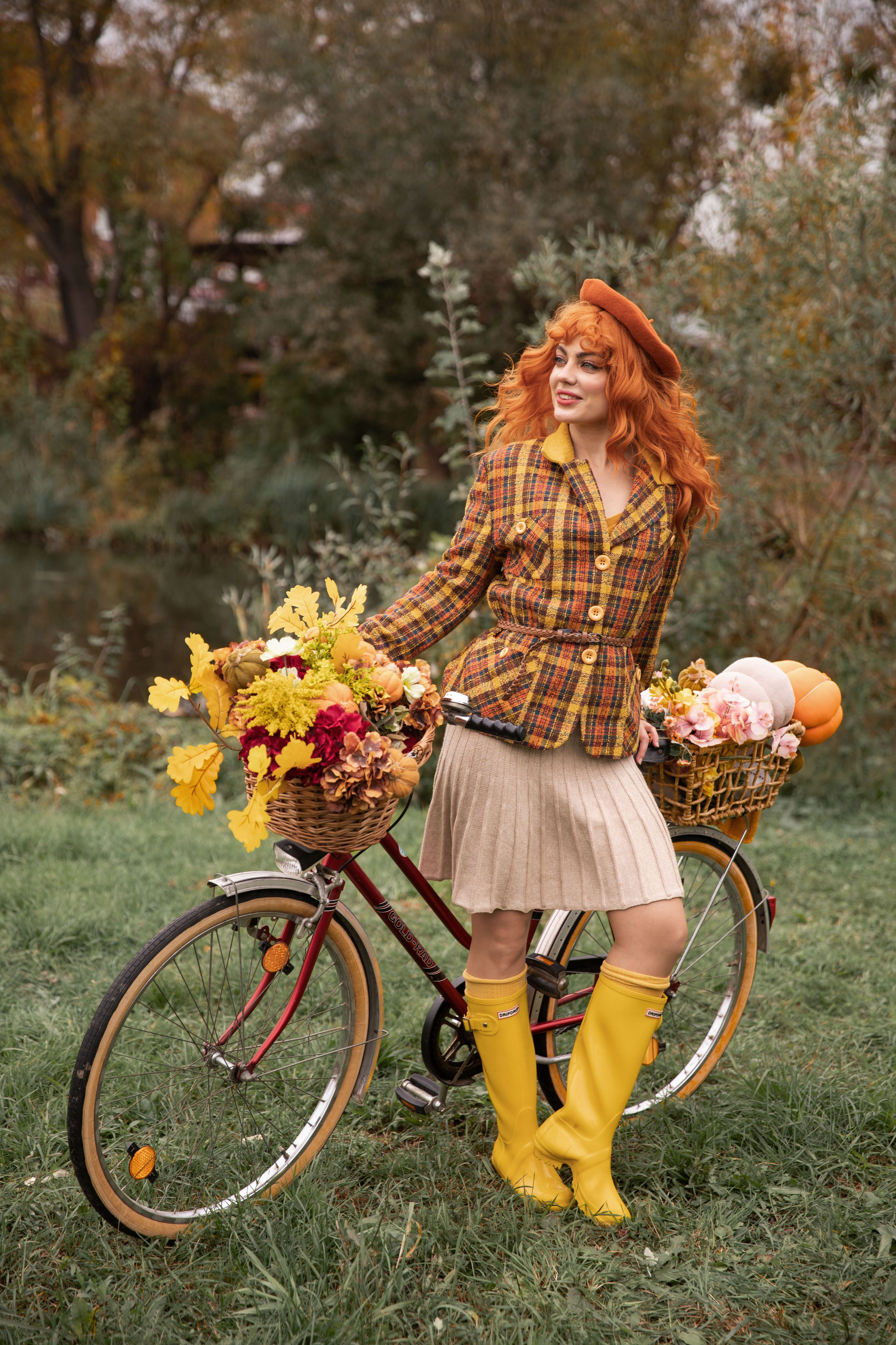 Фотозйомка «Осінній вайб» з Олесею. Сімейний та дитячий фотограф Київ, Ірпінь, Буча — Галина Пивоварова