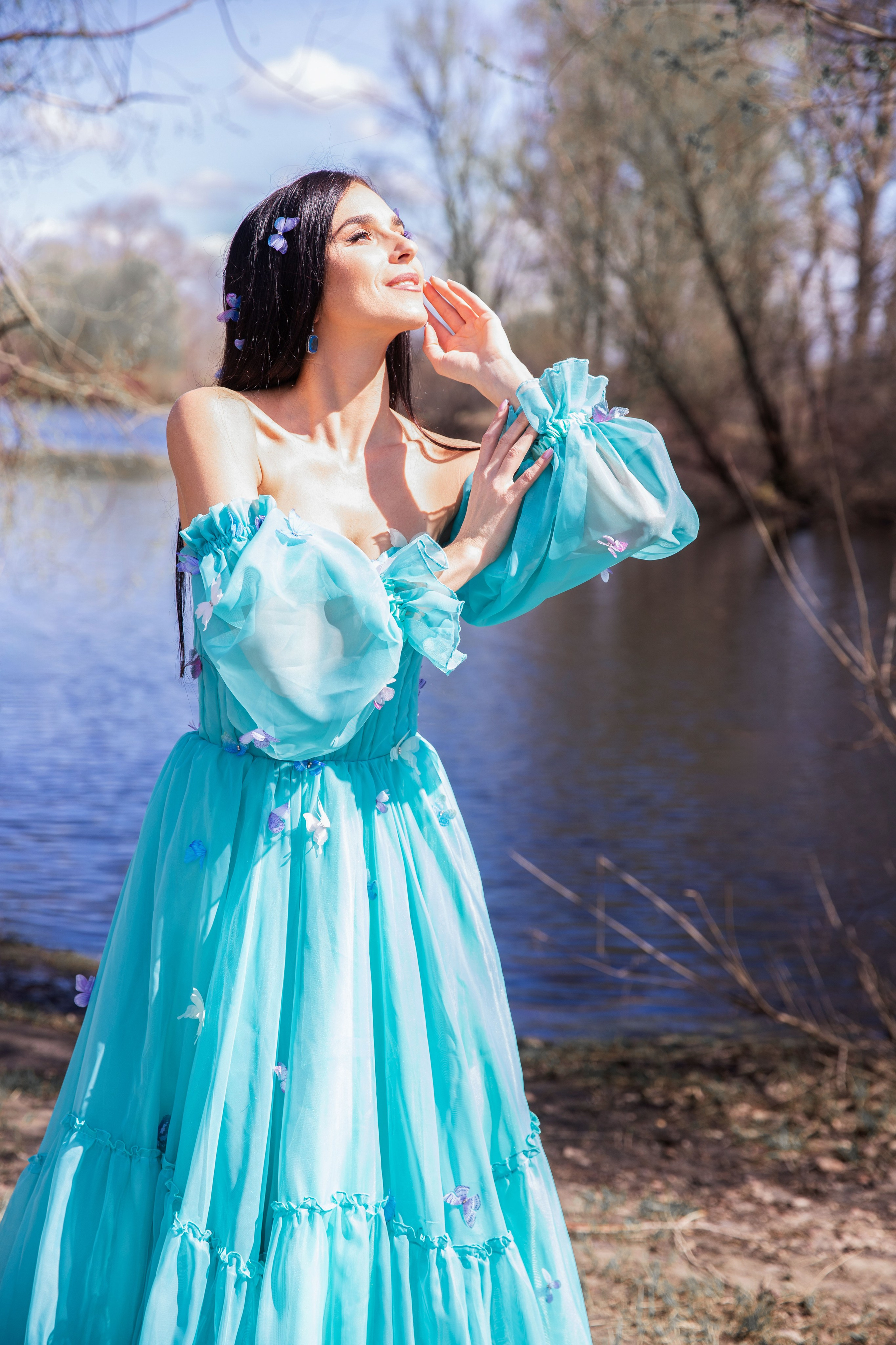 Жіноча фотозйомка «Весняне натхнення». Сімейний та дитячий фотограф Київ, Ірпінь, Буча — Галина Пивоварова