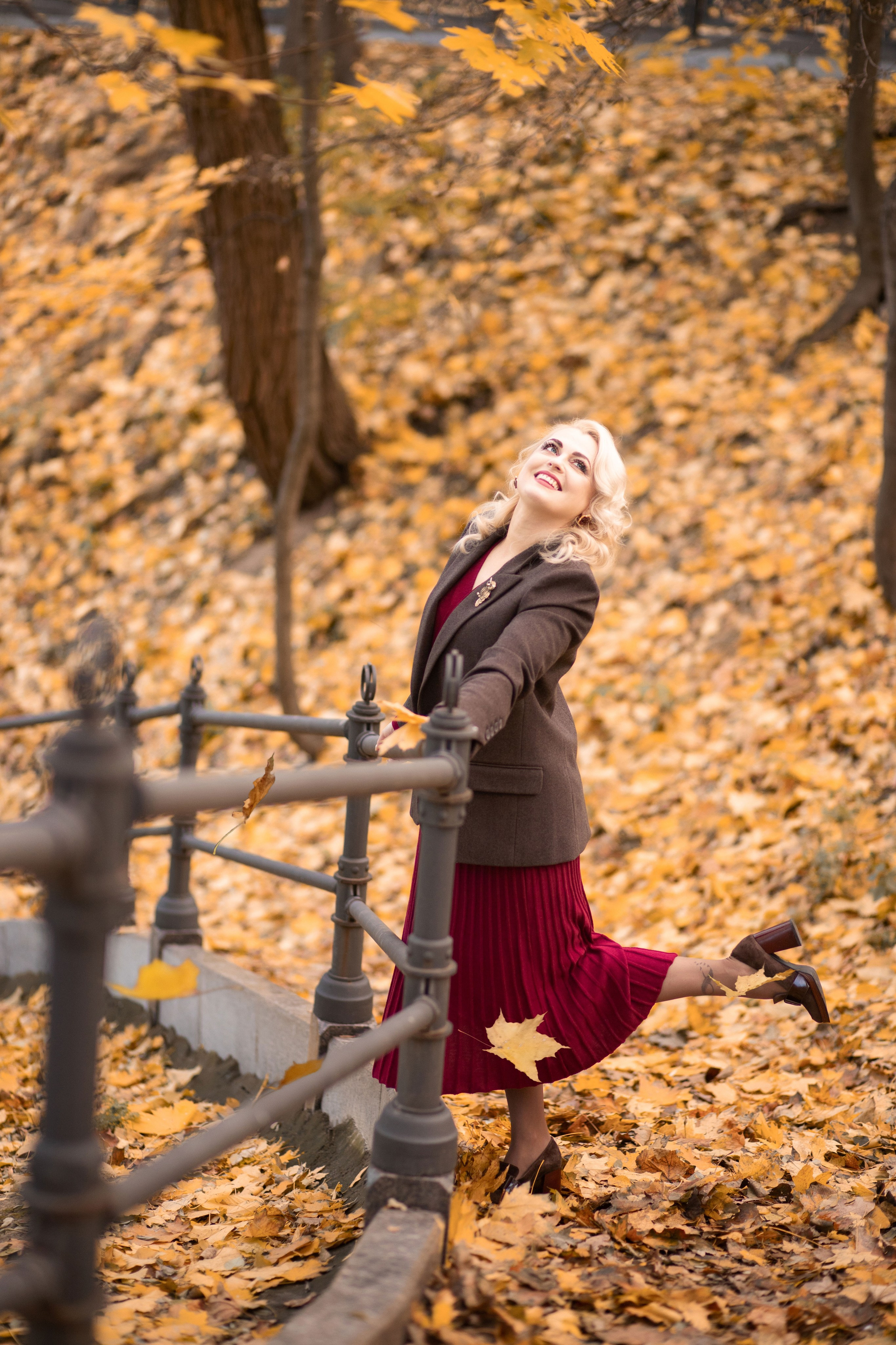 Фотопрогулянка «Теплий листопад». Сімейний та дитячий фотограф Київ, Ірпінь, Буча — Галина Пивоварова