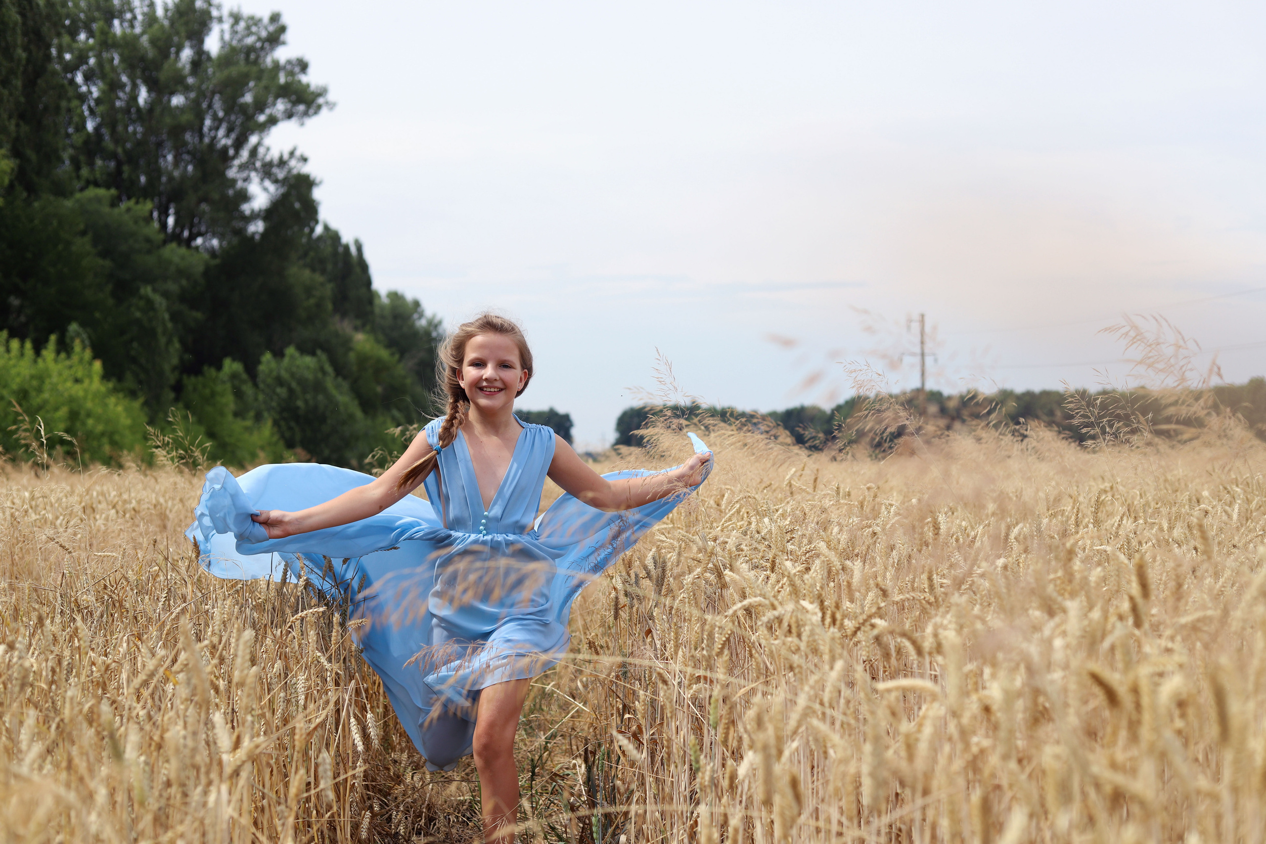 Фотосессия в пшеничном поле. Сімейний та дитячий фотограф Київ, Ірпінь, Буча — Галина Пивоварова