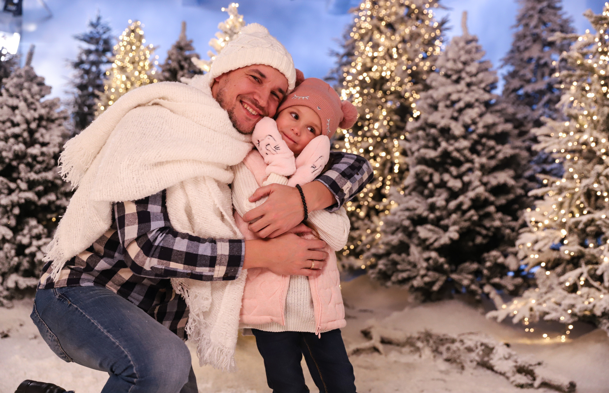 Фотосессия в заснеженном лесу. Сімейний та дитячий фотограф Київ, Ірпінь, Буча — Галина Пивоварова