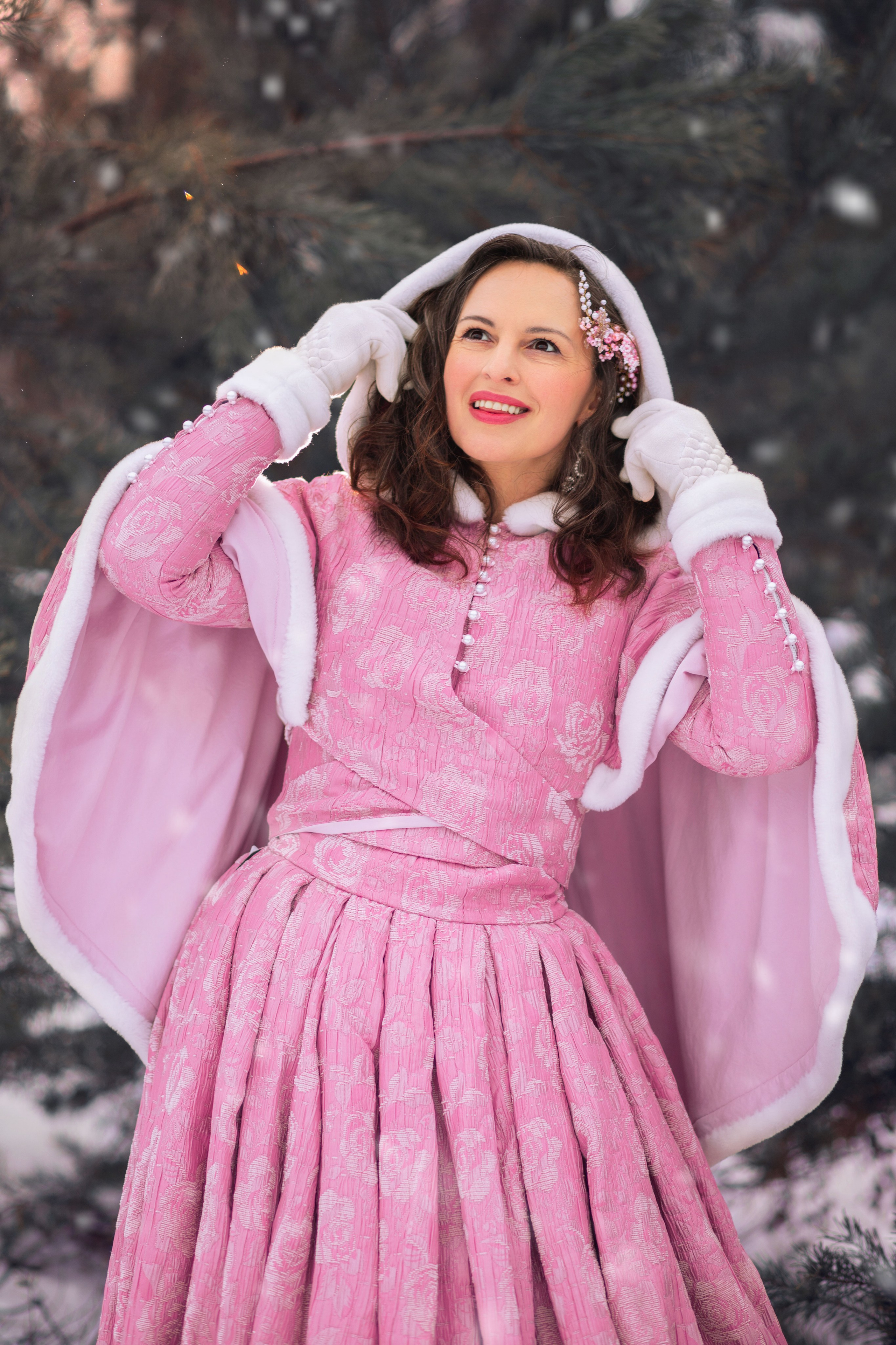 Зимова казкова фотопрогулянка Юлії і Кіріла. Сімейний та дитячий фотограф Київ, Ірпінь, Буча — Галина Пивоварова