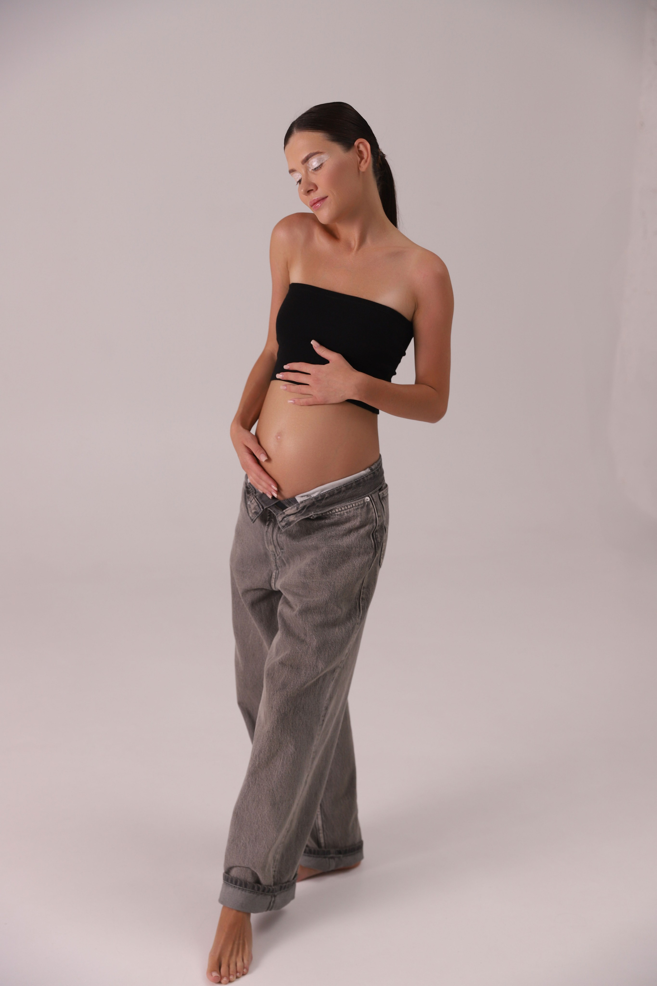 Фотосесія вагітності «Новий стиль - нова ти». Сімейний та дитячий фотограф Київ, Ірпінь, Буча — Галина Пивоварова