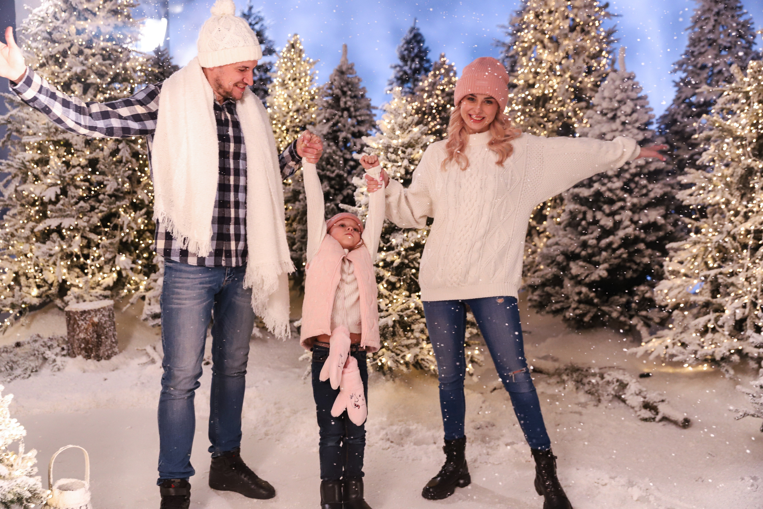 Фотосессия в заснеженном лесу. Сімейний та дитячий фотограф Київ, Ірпінь, Буча — Галина Пивоварова