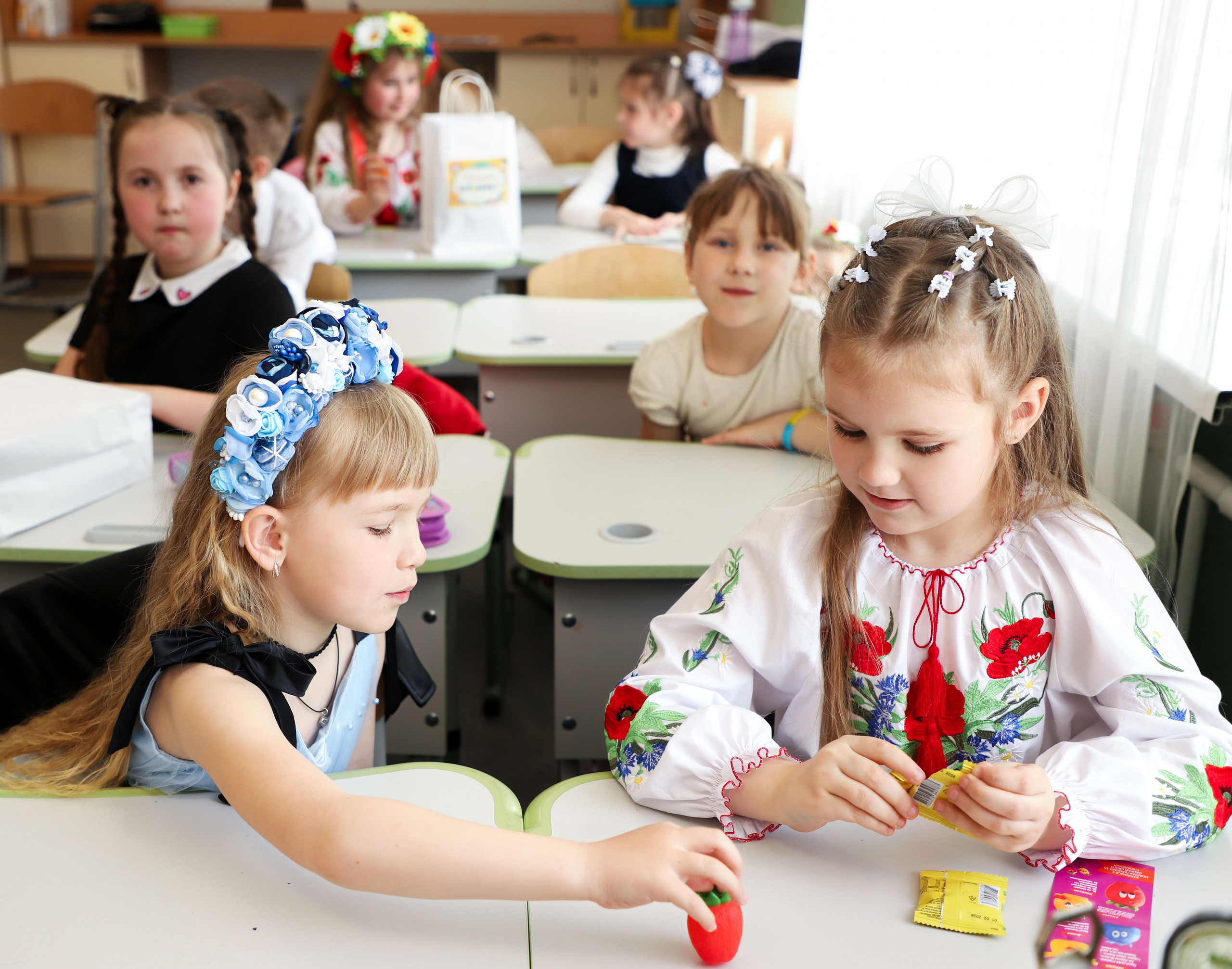 Свято Букваря 1-Д клас, школа 12. Сімейний та дитячий фотограф Київ, Ірпінь, Буча — Галина Пивоварова