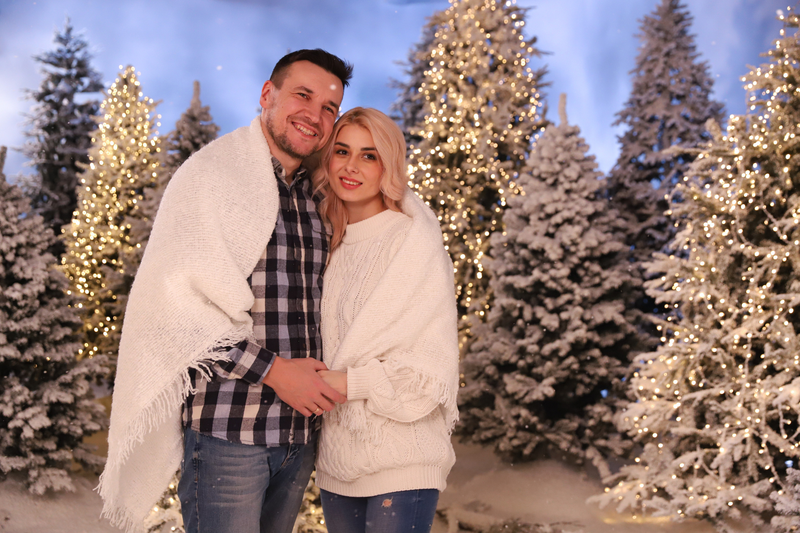 Фотосессия в заснеженном лесу. Сімейний та дитячий фотограф Київ, Ірпінь, Буча — Галина Пивоварова