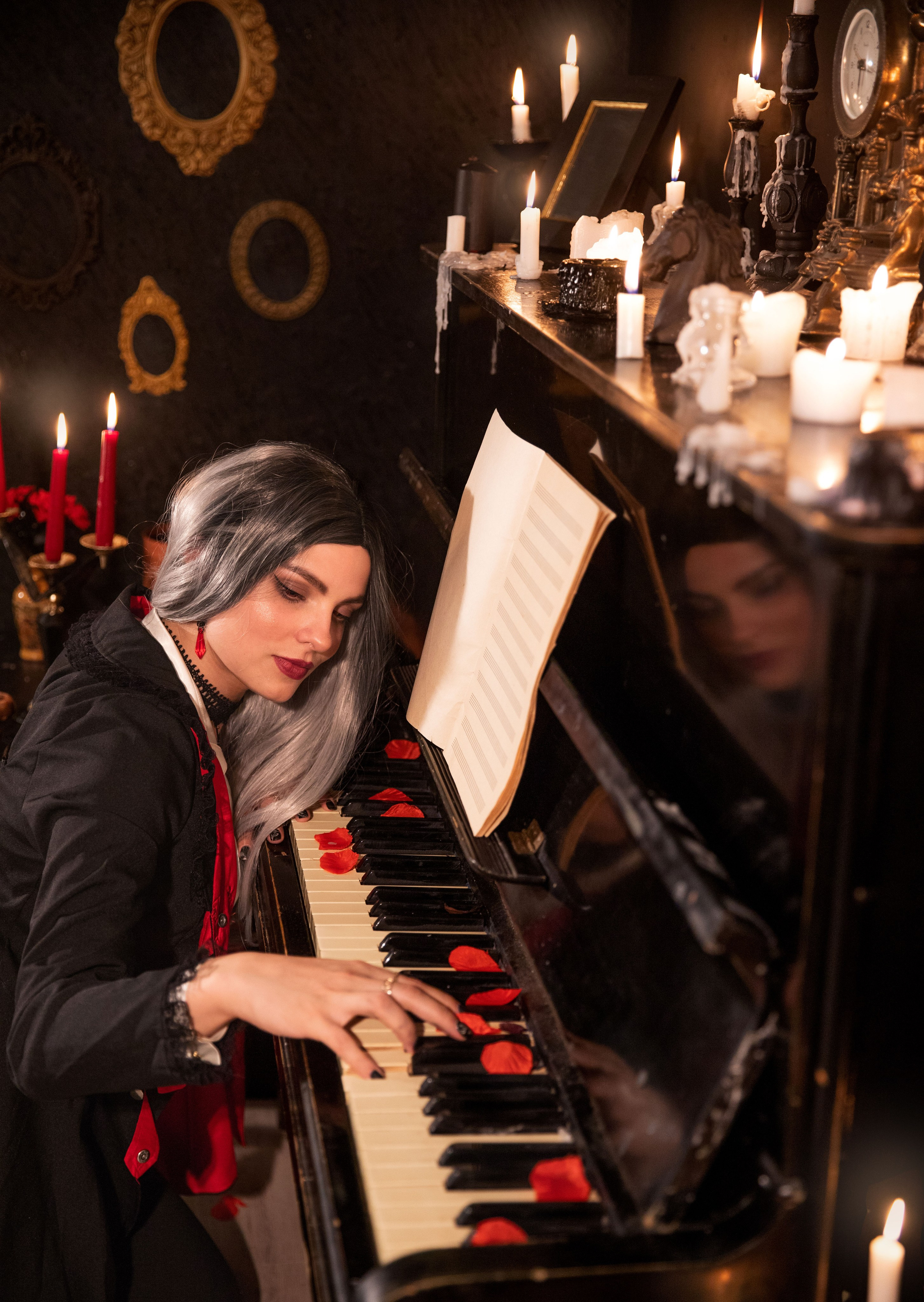 Жіноча фотозйомка з Інною «Вампірська сага». Сімейний та дитячий фотограф Київ, Ірпінь, Буча — Галина Пивоварова