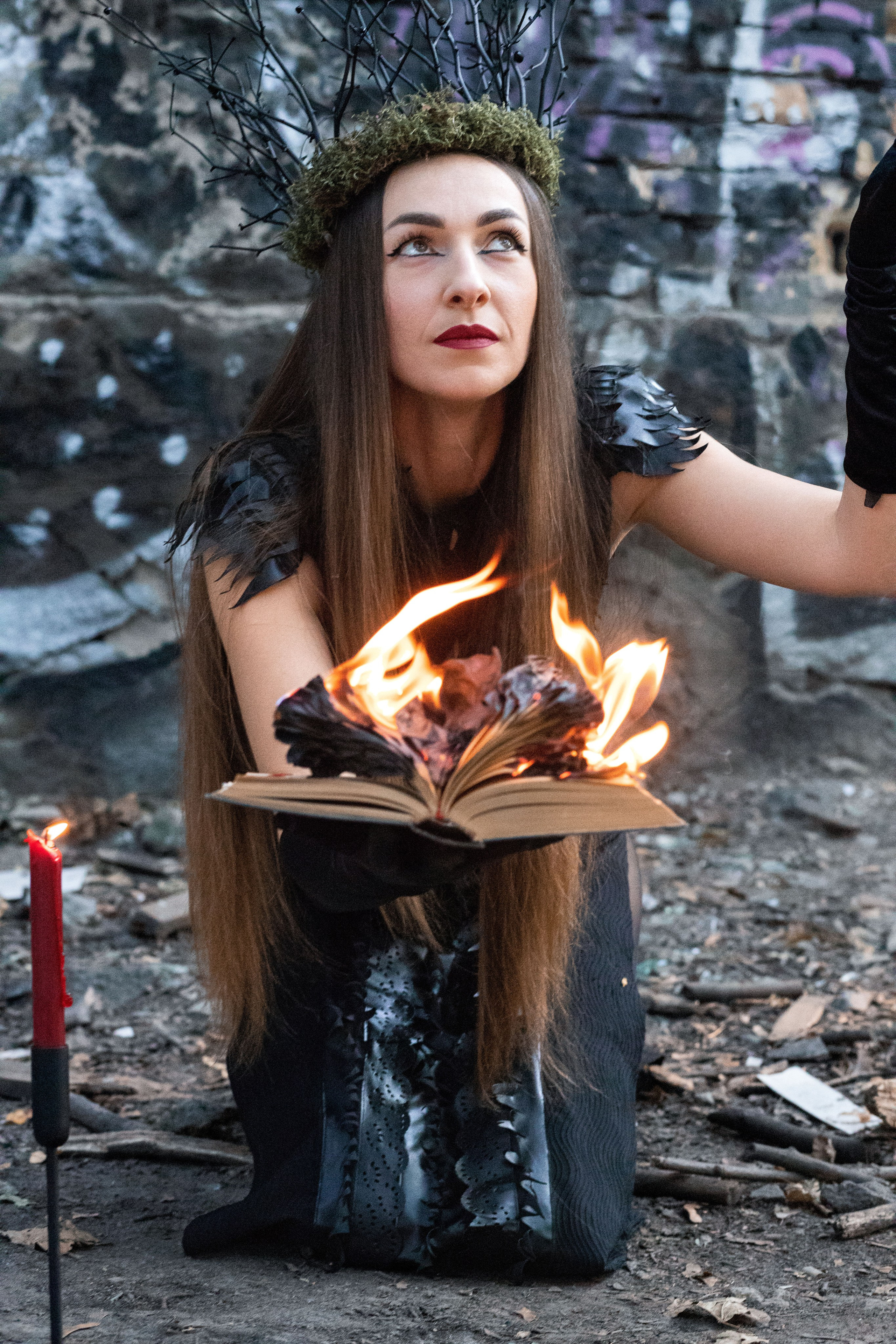 Містична фотозйомка «Відьми». Сімейний та дитячий фотограф Київ, Ірпінь, Буча — Галина Пивоварова