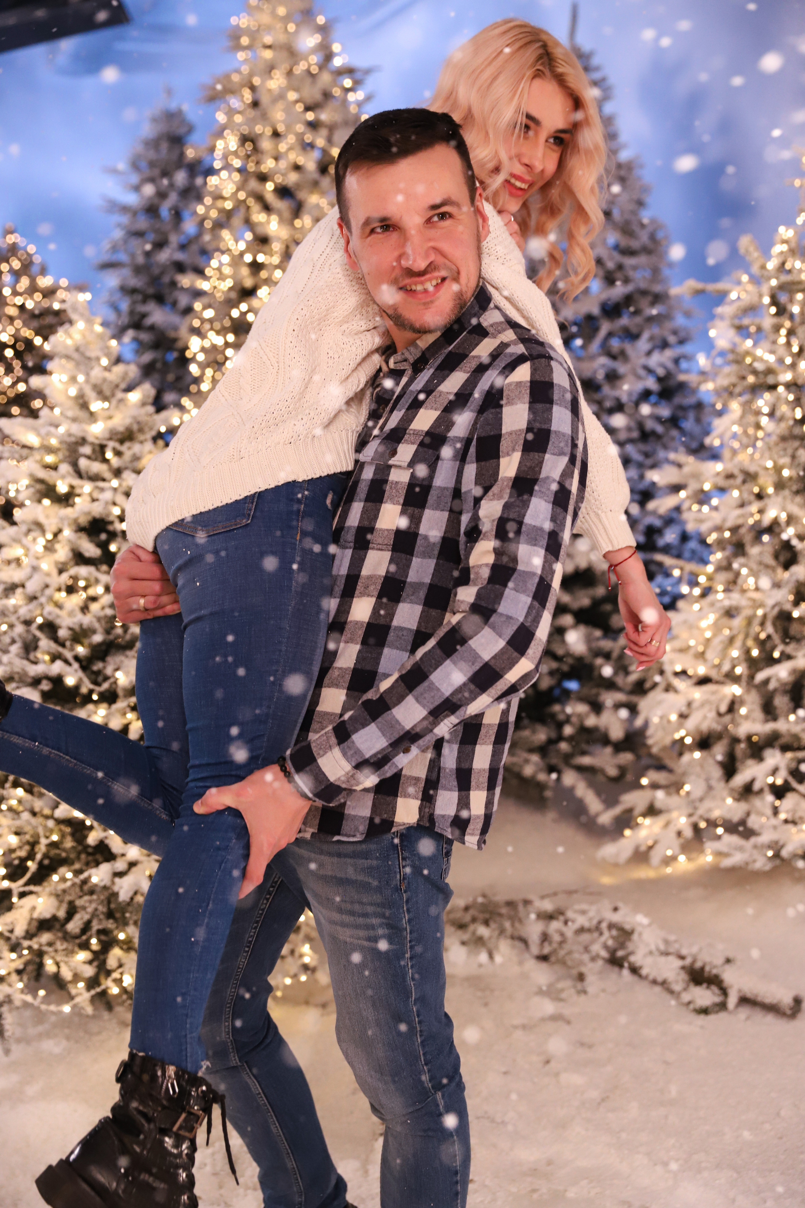 Фотосессия в заснеженном лесу. Сімейний та дитячий фотограф Київ, Ірпінь, Буча — Галина Пивоварова