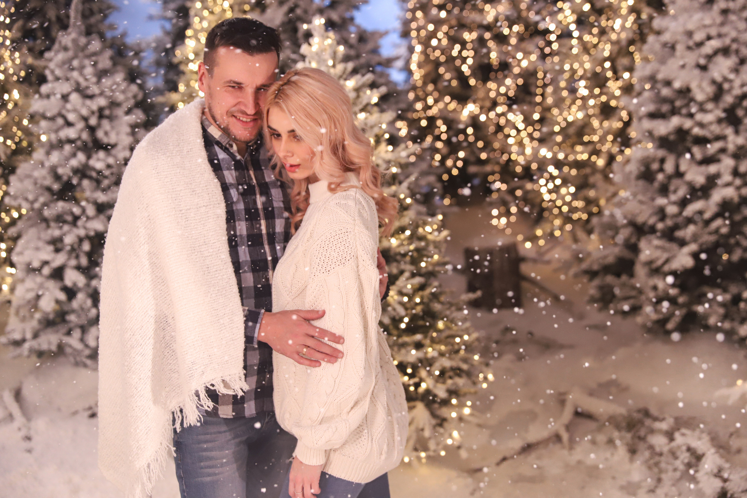 Фотосессия в заснеженном лесу. Сімейний та дитячий фотограф Київ, Ірпінь, Буча — Галина Пивоварова