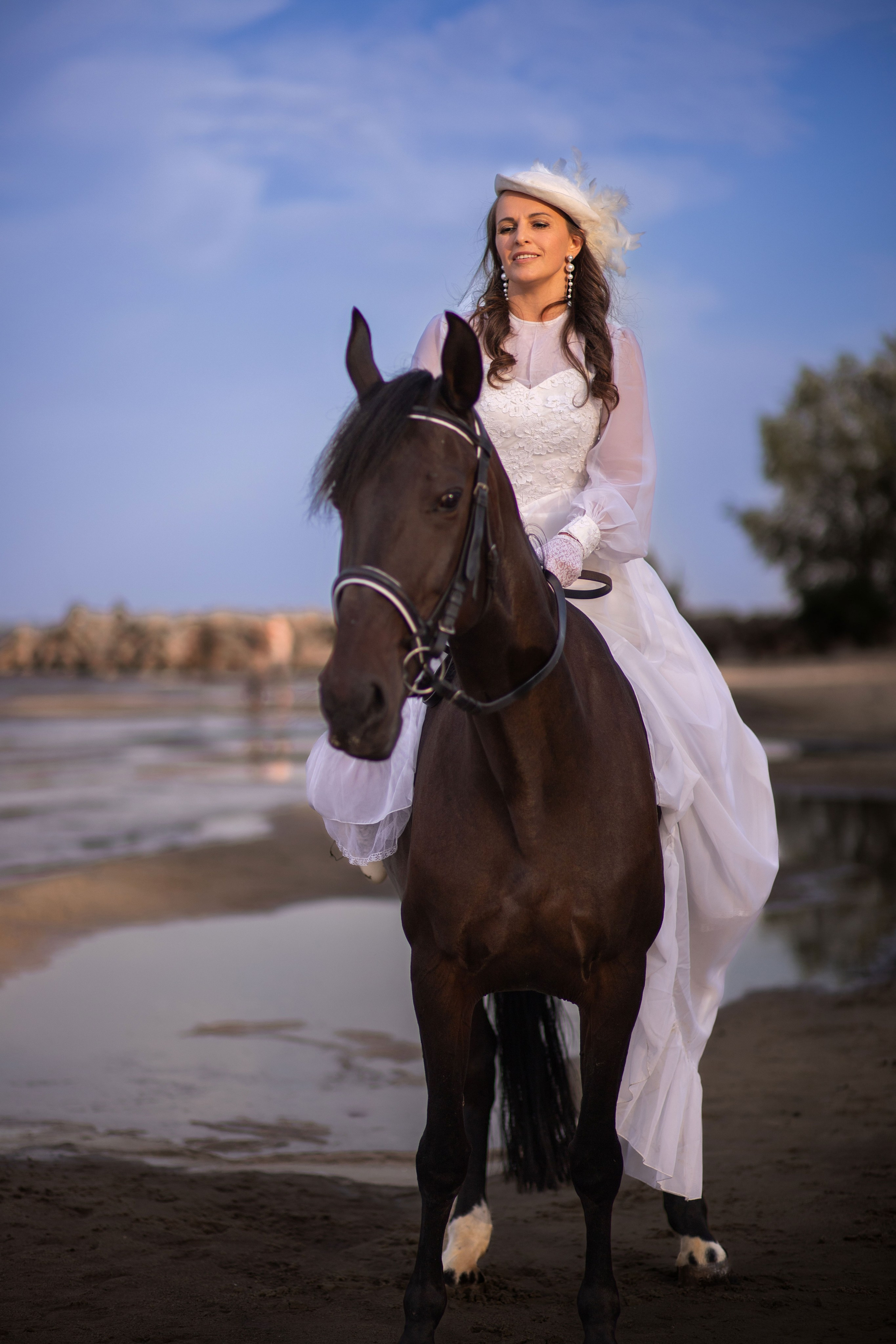 Фотосесія з кіньми на березі моря. Сімейний та дитячий фотограф Київ, Ірпінь, Буча — Галина Пивоварова