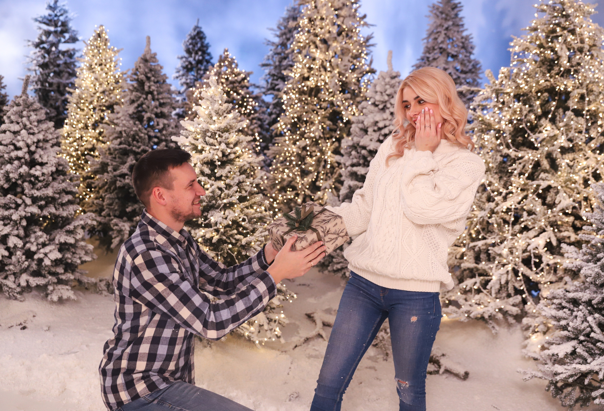 Фотосессия в заснеженном лесу. Сімейний та дитячий фотограф Київ, Ірпінь, Буча — Галина Пивоварова