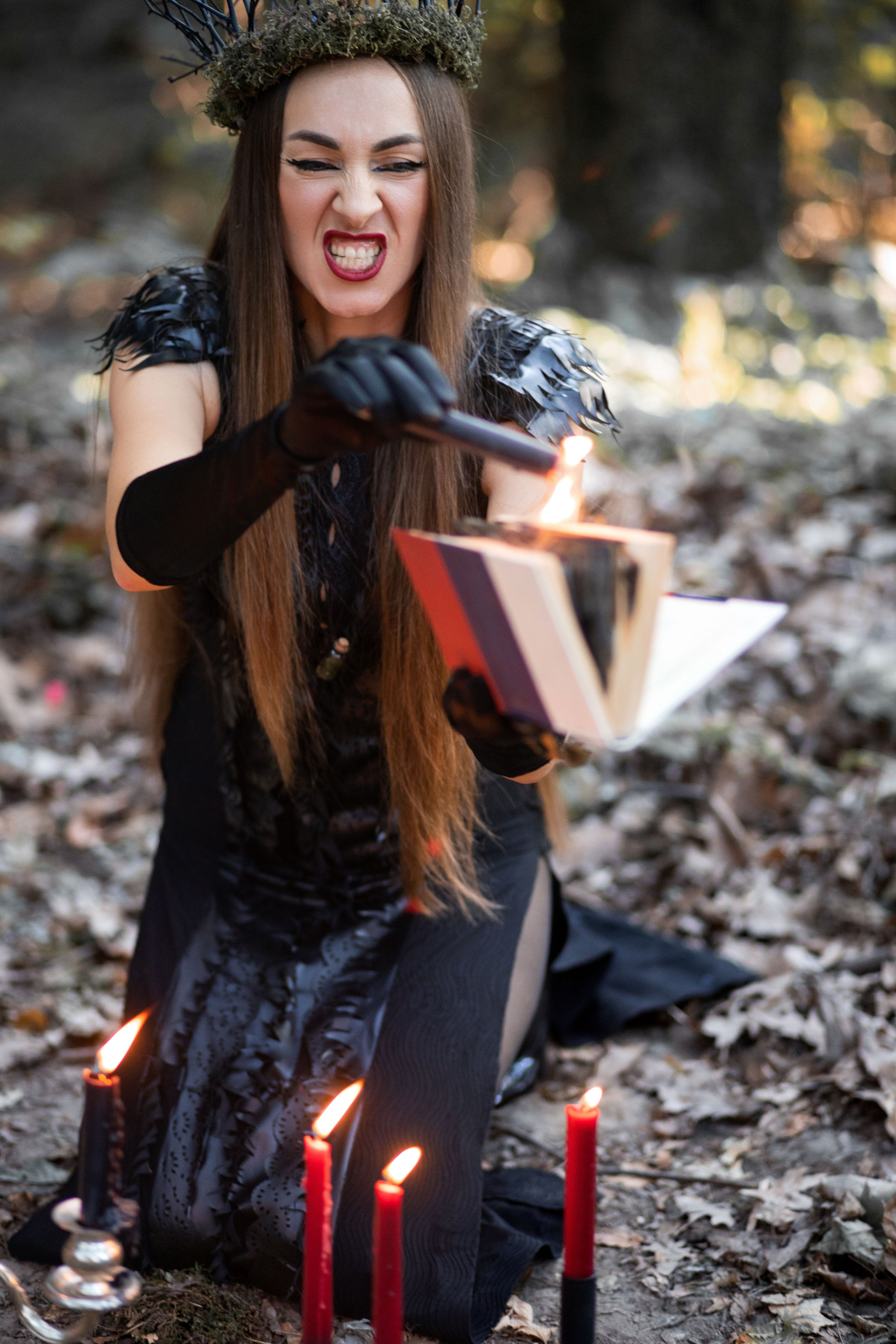 Містична фотозйомка «Відьми». Сімейний та дитячий фотограф Київ, Ірпінь, Буча — Галина Пивоварова