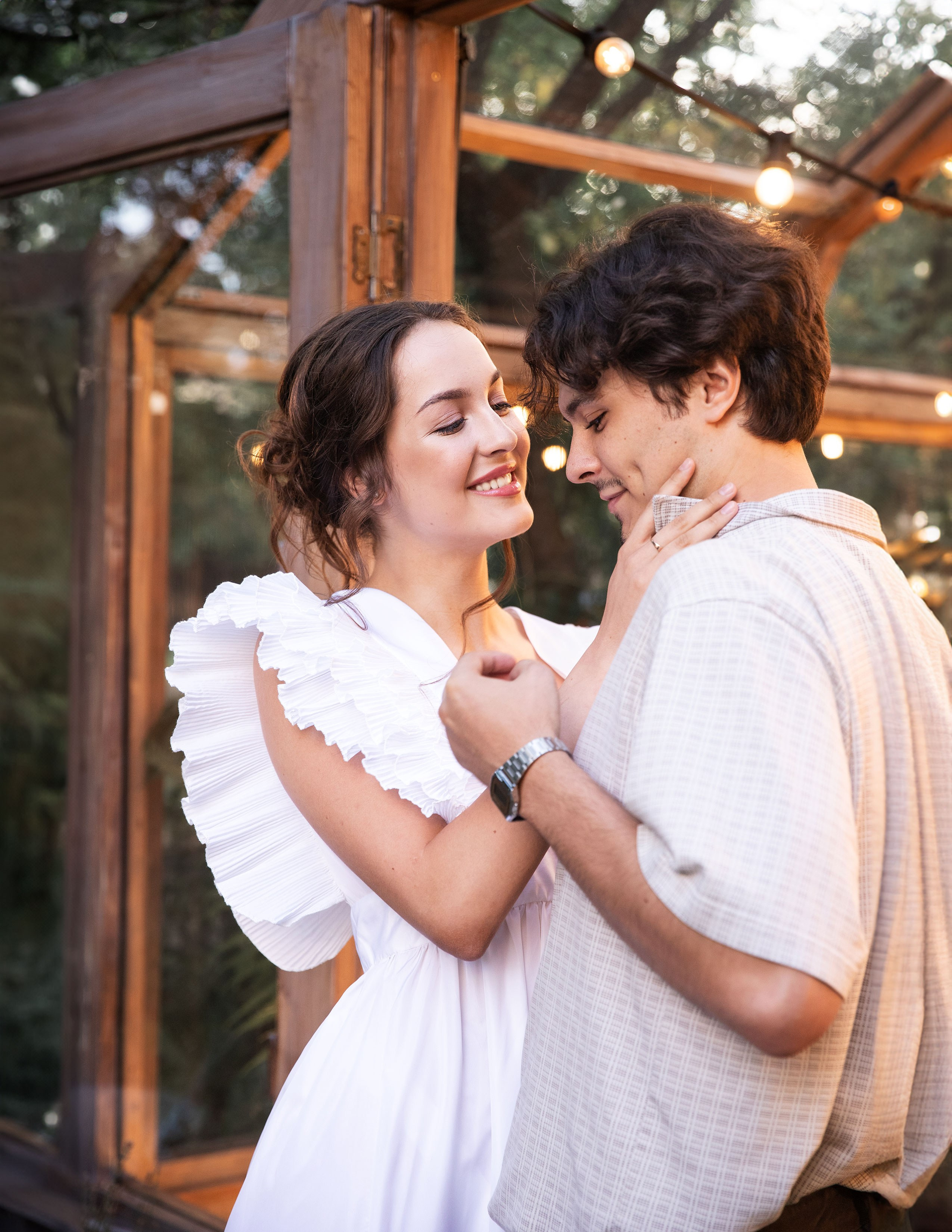 Весільна фотозйомка в садовому будиночку. Сімейний та дитячий фотограф Київ, Ірпінь, Буча — Галина Пивоварова
