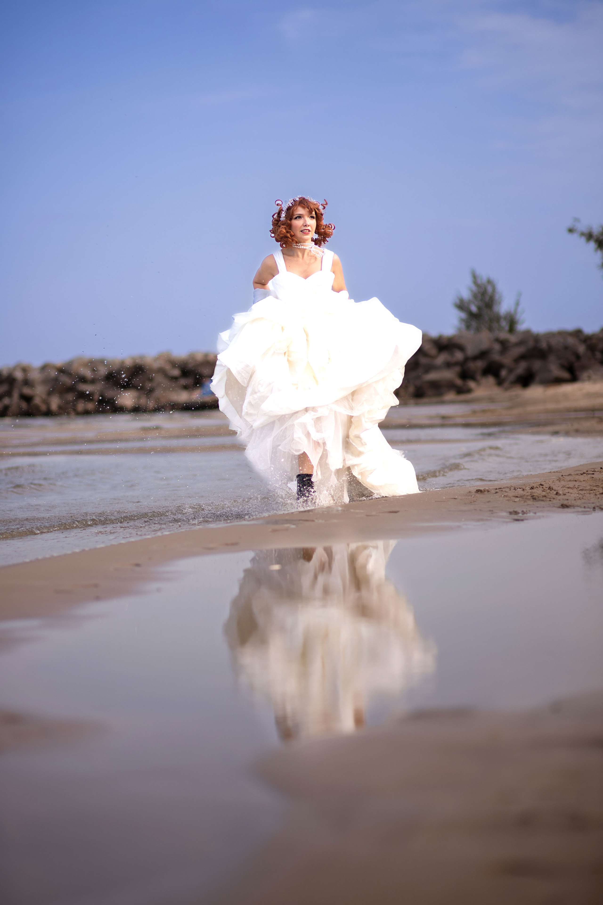 Передвесільна фотопрогулянка по побережжю з Євою. Сімейний та дитячий фотограф Київ, Ірпінь, Буча — Галина Пивоварова