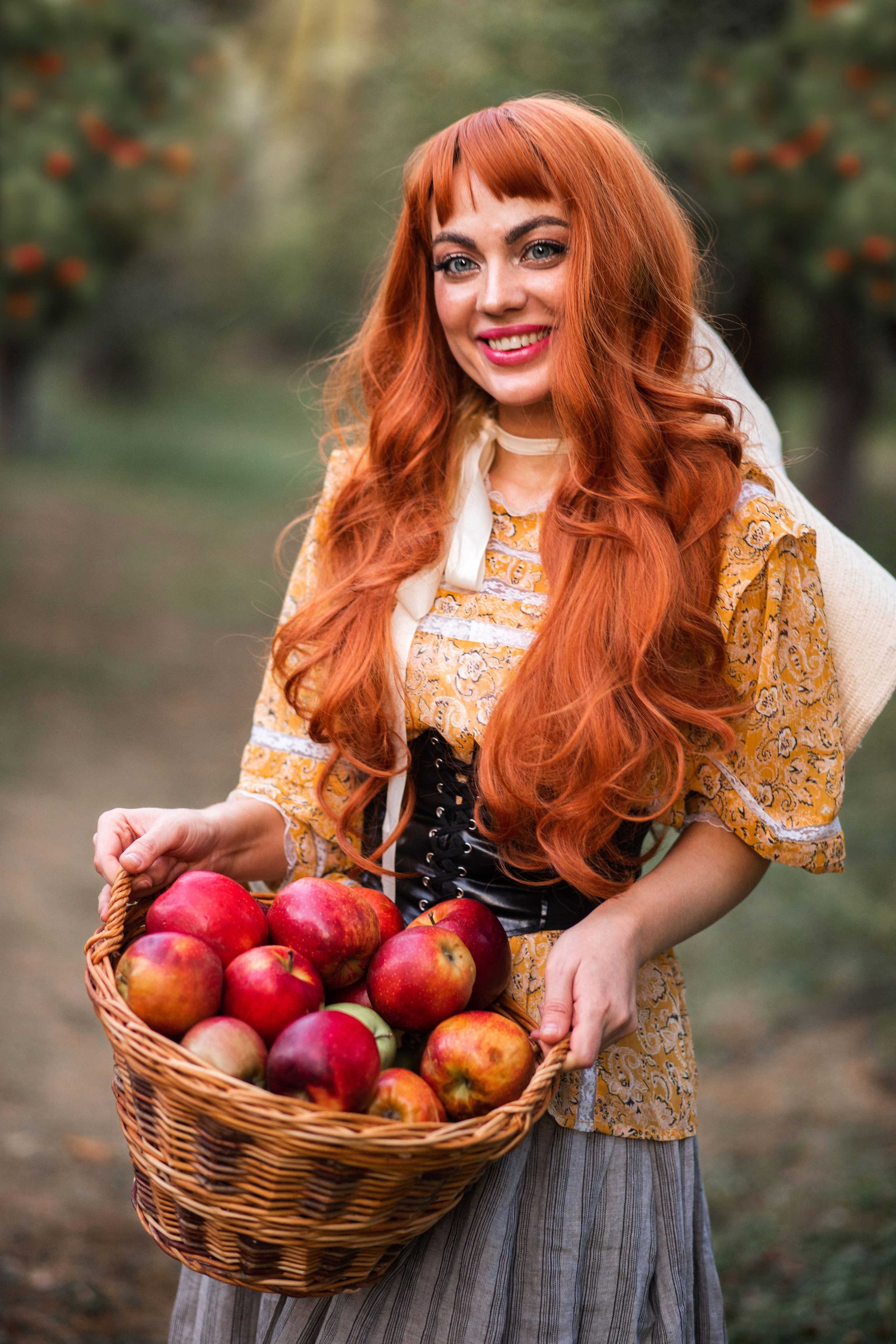 Фотозйомка в осінньому яблуневому саду. Сімейний та дитячий фотограф Київ, Ірпінь, Буча — Галина Пивоварова