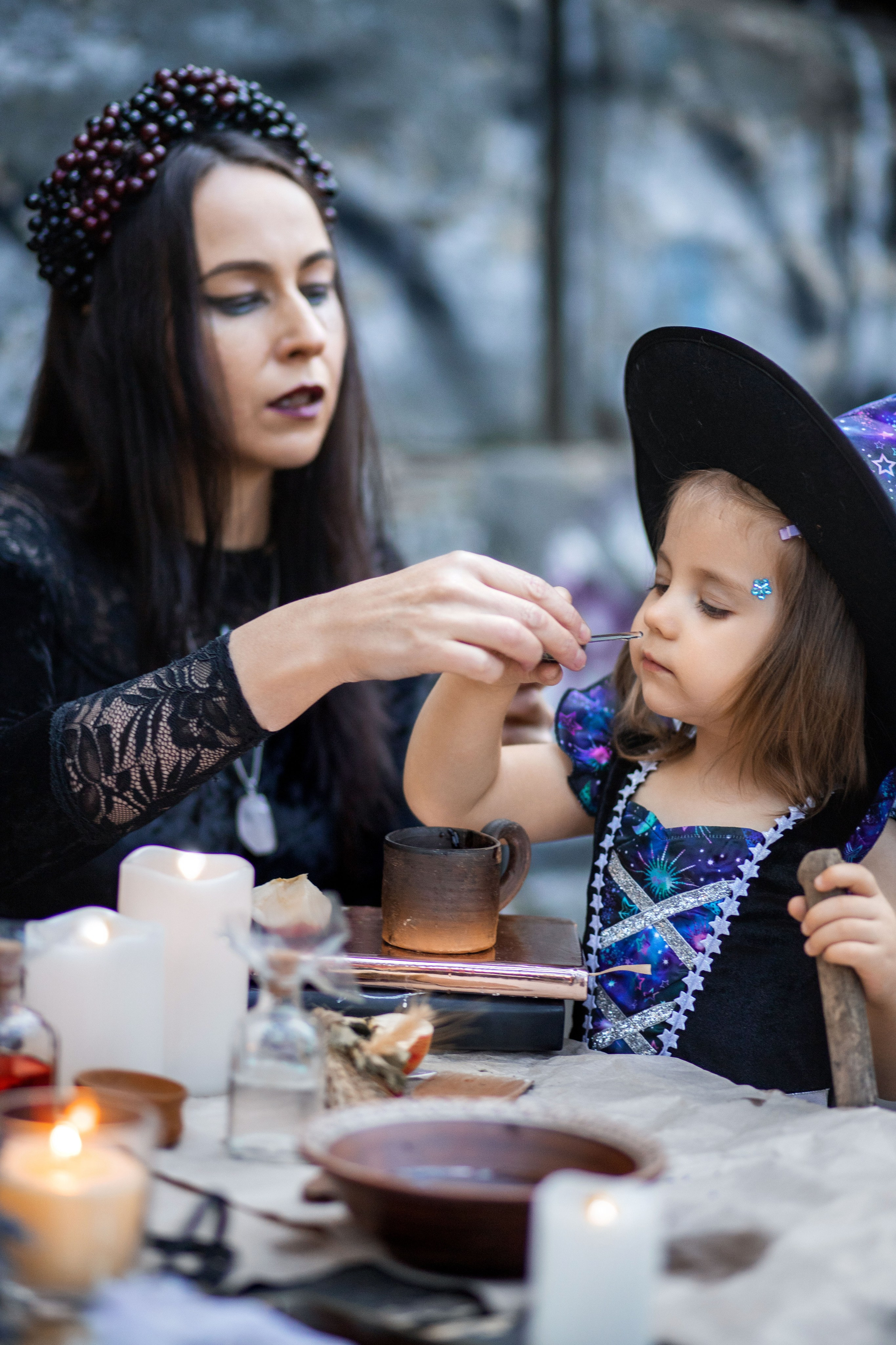 Містична фотозйомка «Відьми». Сімейний та дитячий фотограф Київ, Ірпінь, Буча — Галина Пивоварова