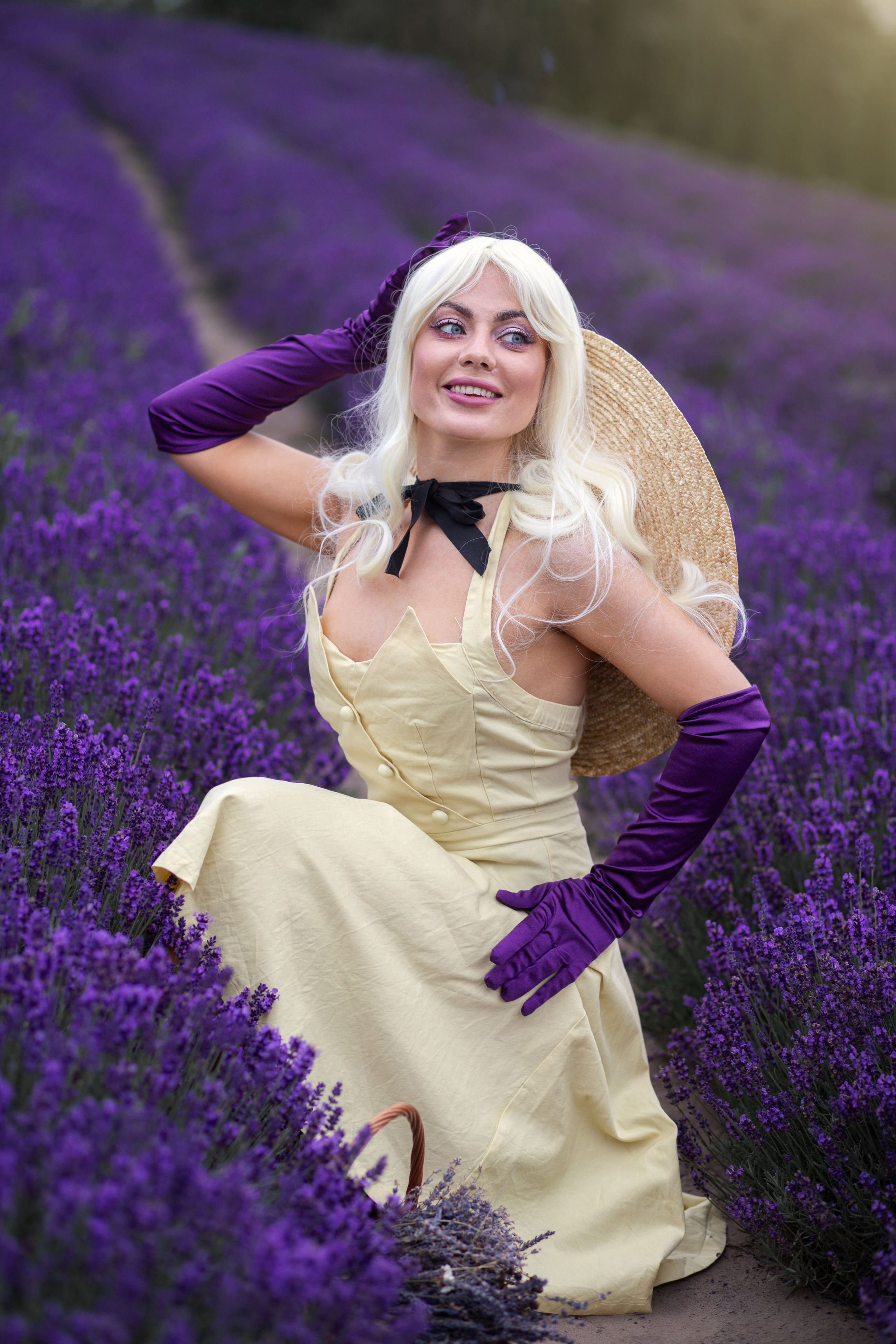 Лавандовий вечір з Олесею. Сімейний та дитячий фотограф Київ, Ірпінь, Буча — Галина Пивоварова