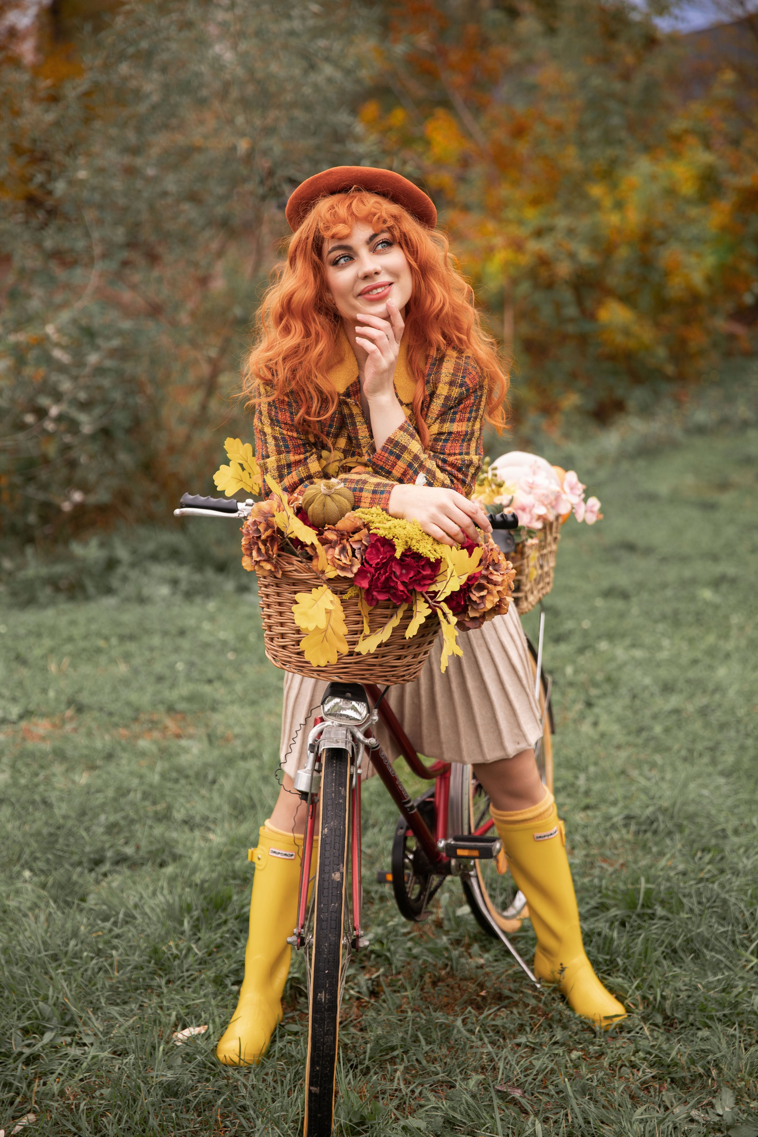 Фотозйомка «Осінній вайб» з Олесею. Сімейний та дитячий фотограф Київ, Ірпінь, Буча — Галина Пивоварова