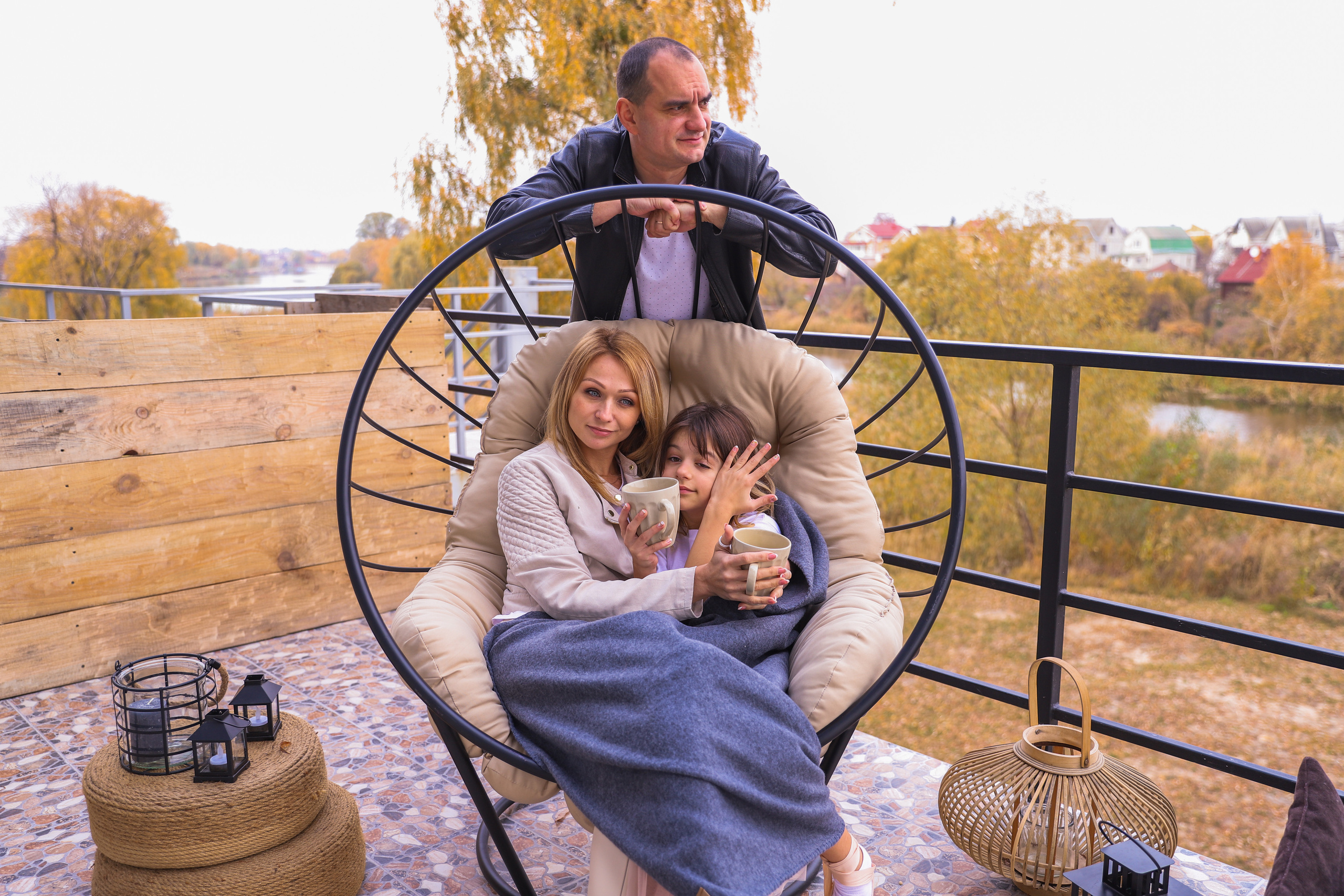 Семейная фотосессия Светланы, Владимира и их доченьки Машеньки. Сімейний та дитячий фотограф Київ, Ірпінь, Буча — Галина Пивоварова
