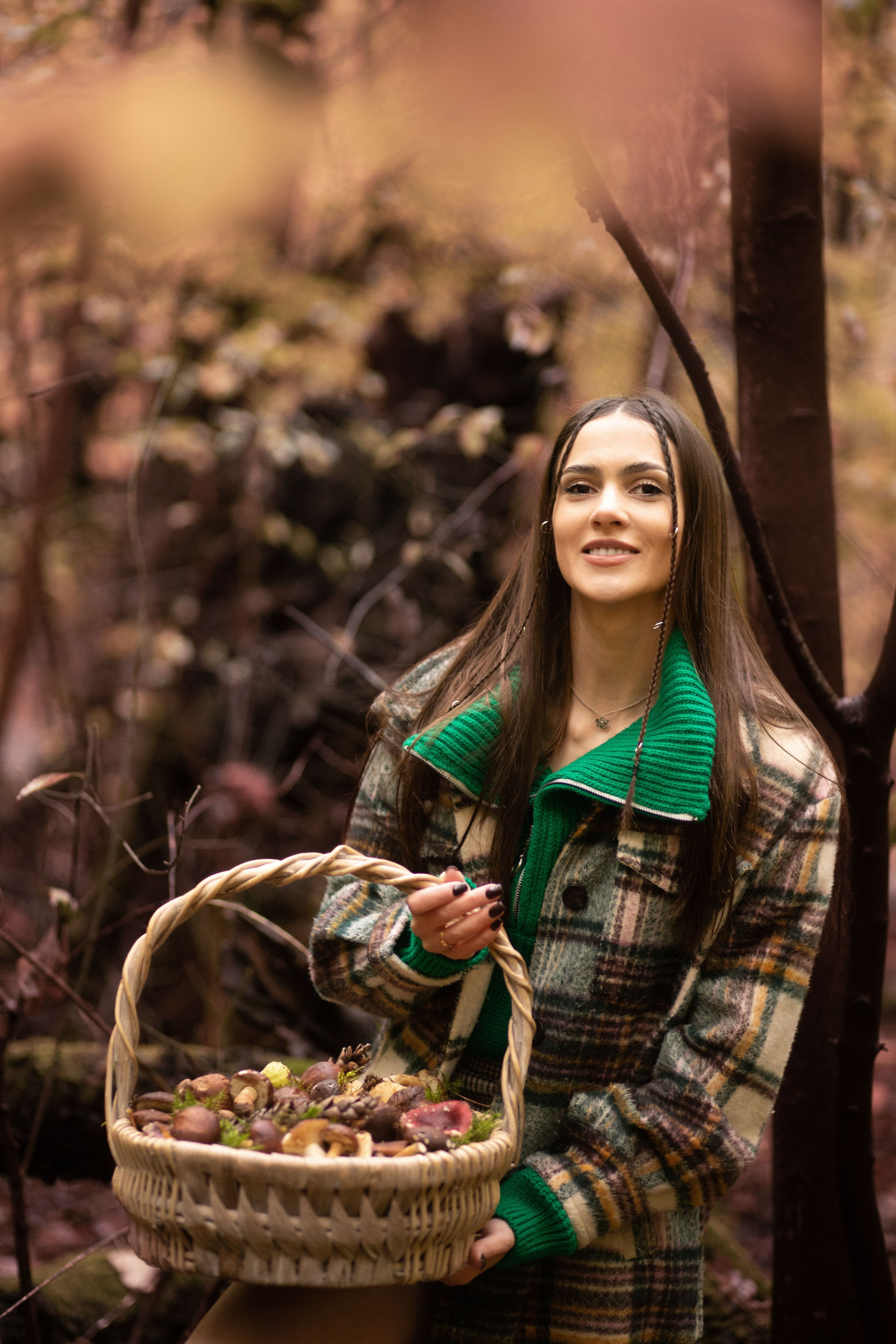 Фотопрогулянка осіннім лісом з Настею. Сімейний та дитячий фотограф Київ, Ірпінь, Буча — Галина Пивоварова