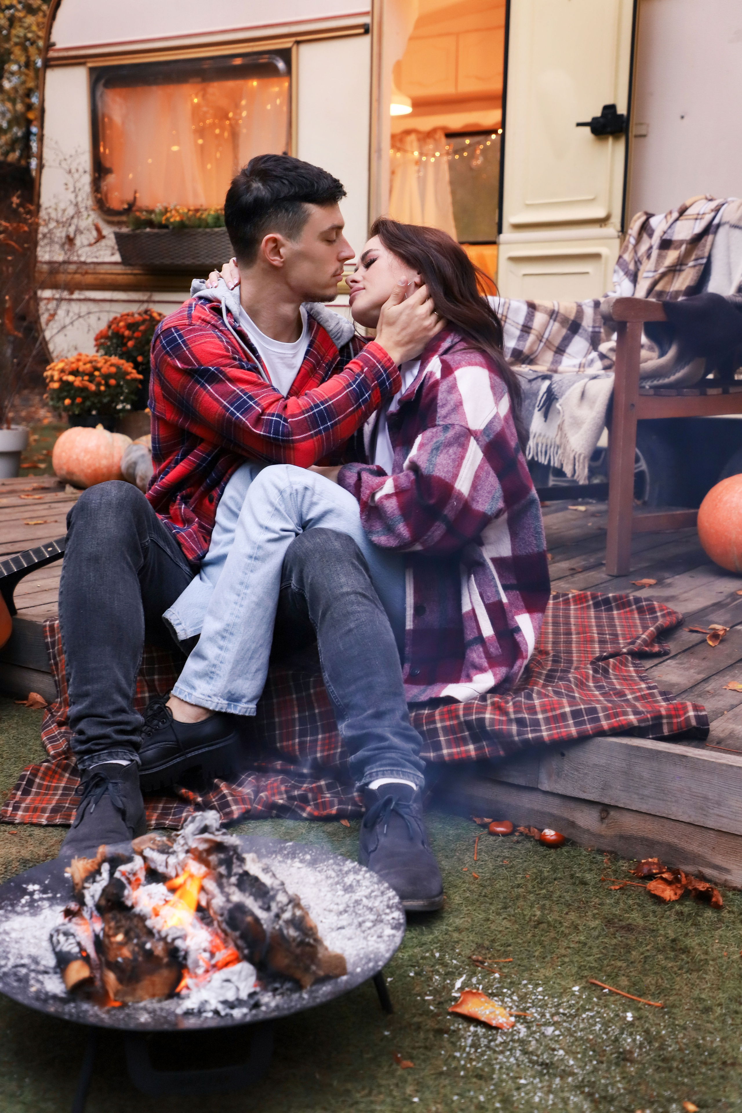 Осіння lovestory Ігоря і Анастасії. Сімейний та дитячий фотограф Київ, Ірпінь, Буча — Галина Пивоварова