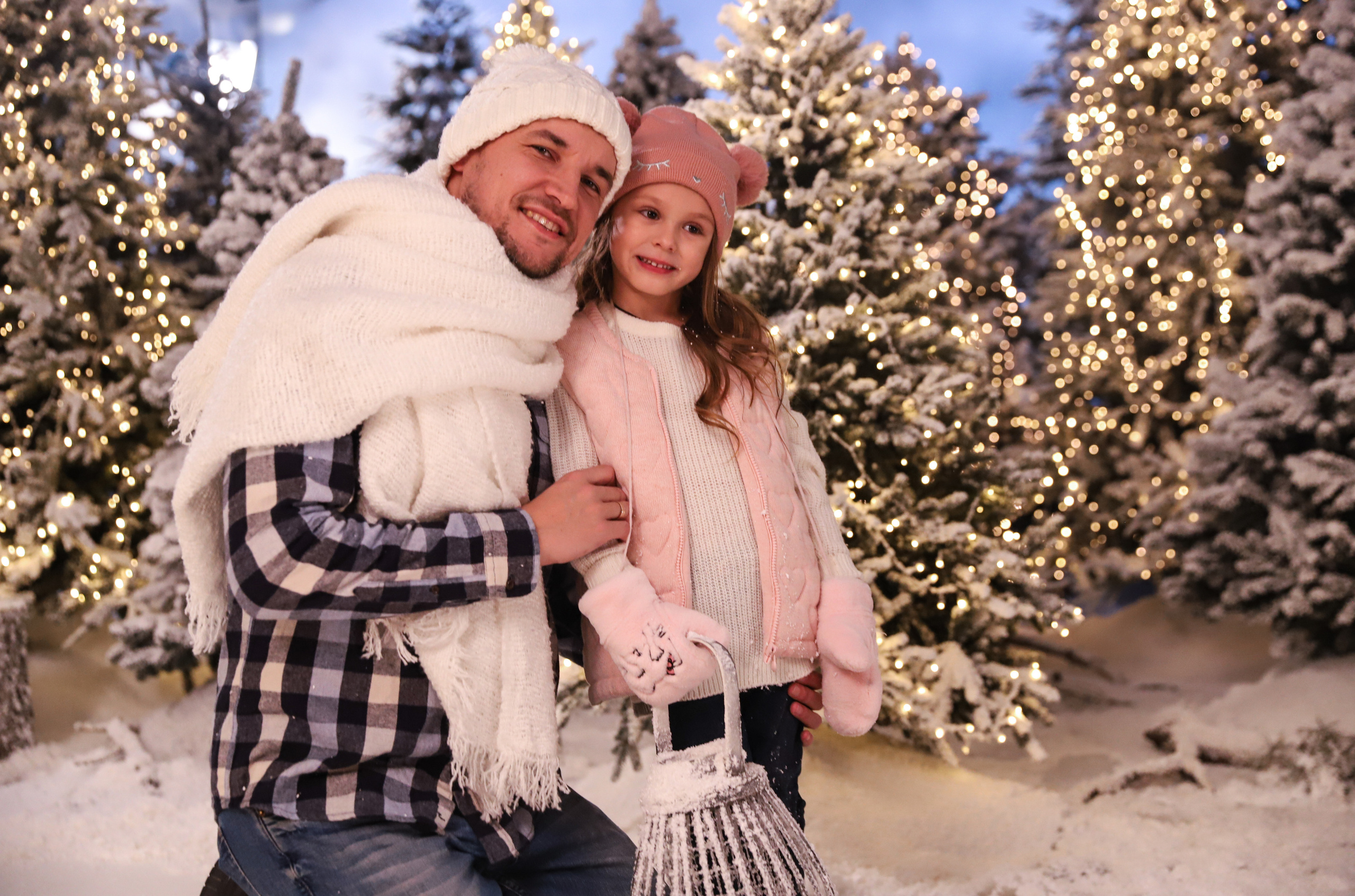 Фотосессия в заснеженном лесу. Сімейний та дитячий фотограф Київ, Ірпінь, Буча — Галина Пивоварова