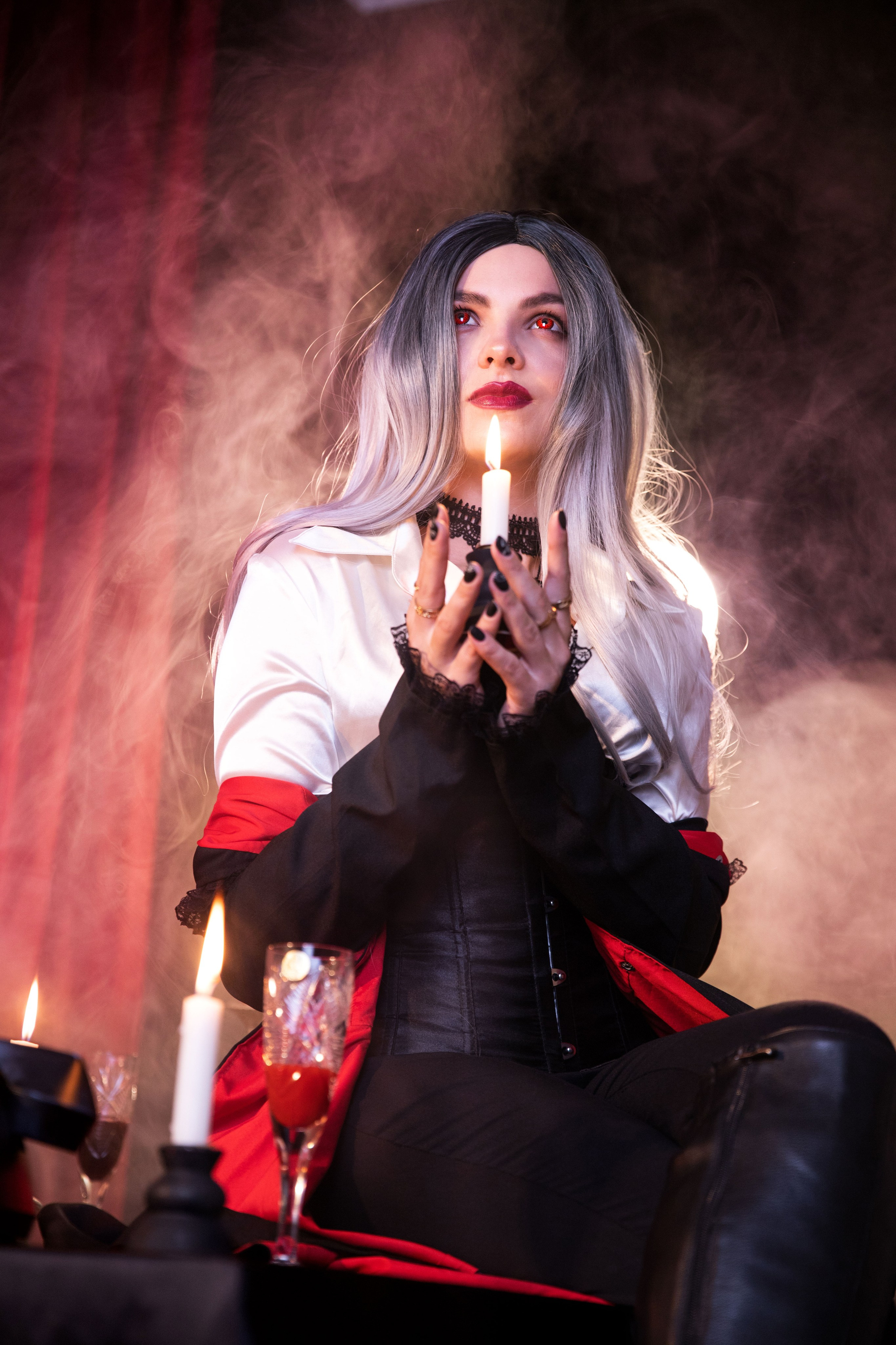 Жіноча фотозйомка з Інною «Вампірська сага». Сімейний та дитячий фотограф Київ, Ірпінь, Буча — Галина Пивоварова