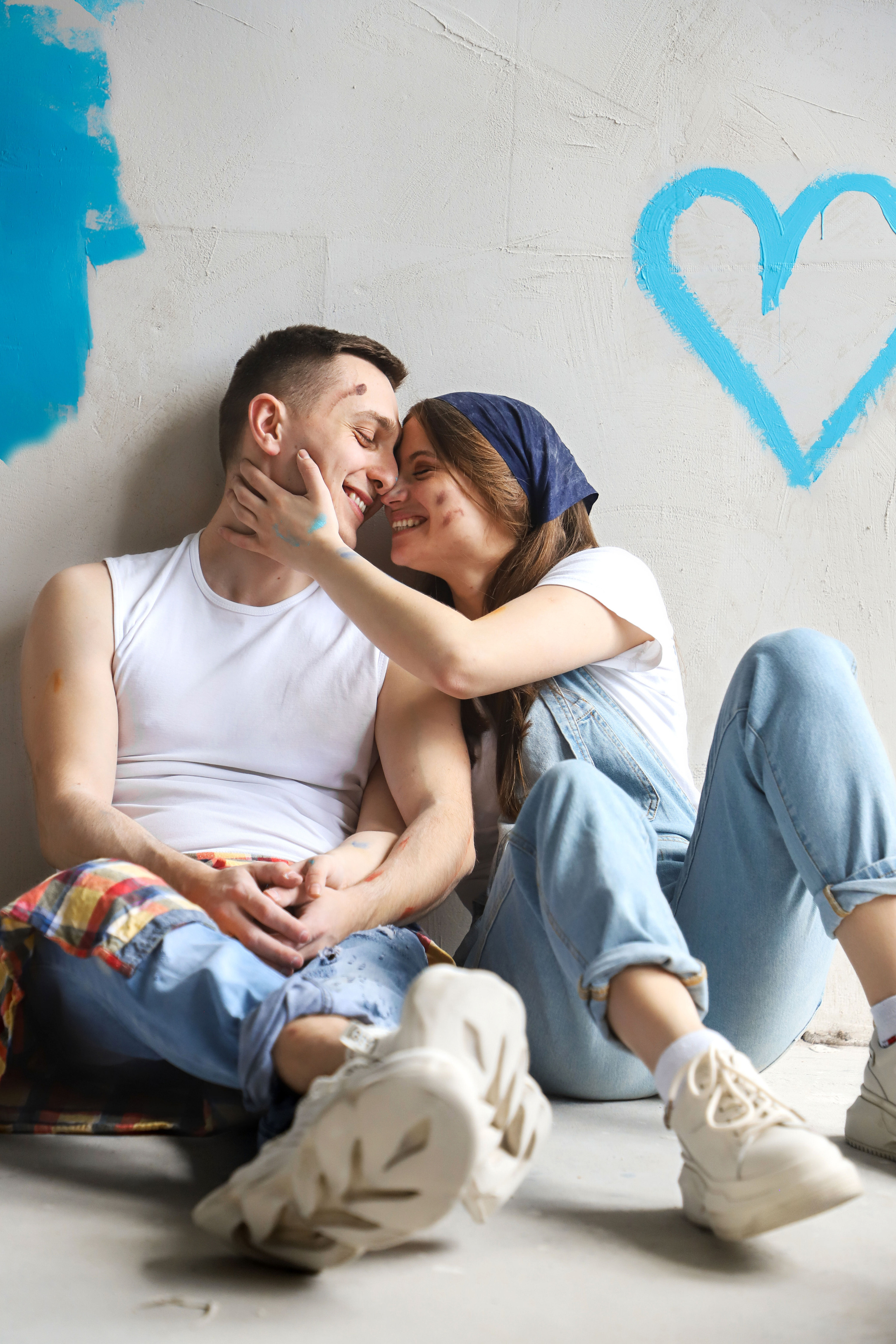 Фотосесія Lovestory Діани та Михайла в процесі ремонту. Сімейний та дитячий фотограф Київ, Ірпінь, Буча — Галина Пивоварова